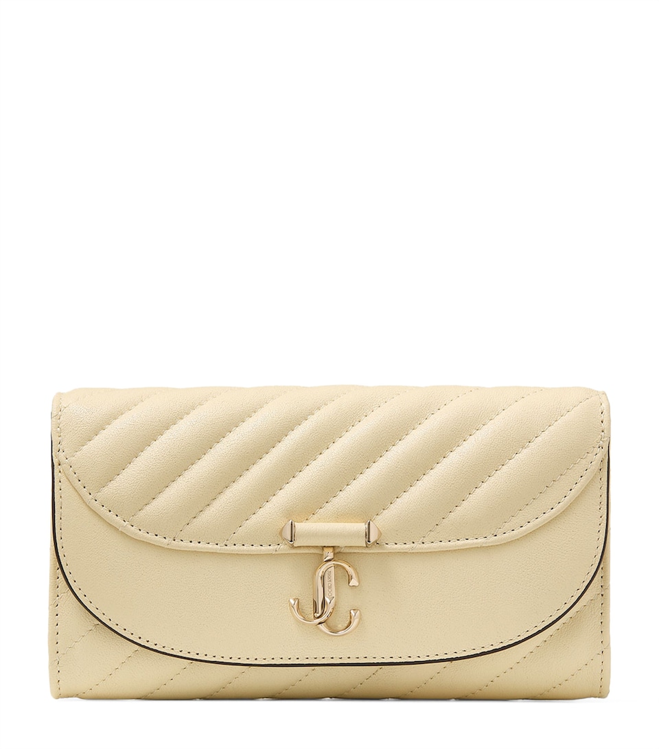 Leather Curve Chain Wallet