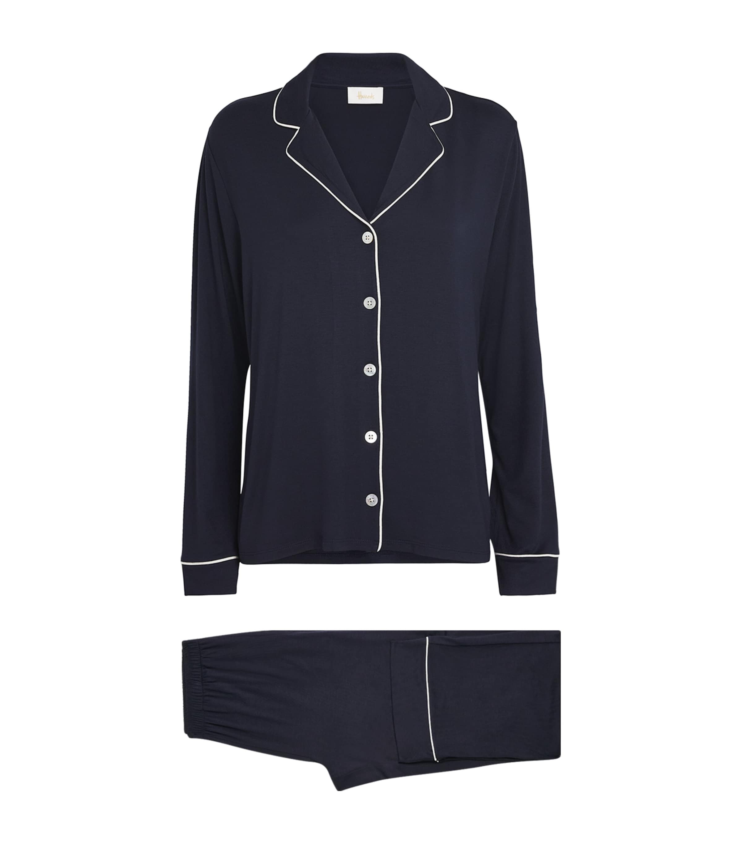 シルク ブラウス Harrods 大人フェミニン フリルスタンドカラー シルクブラウス