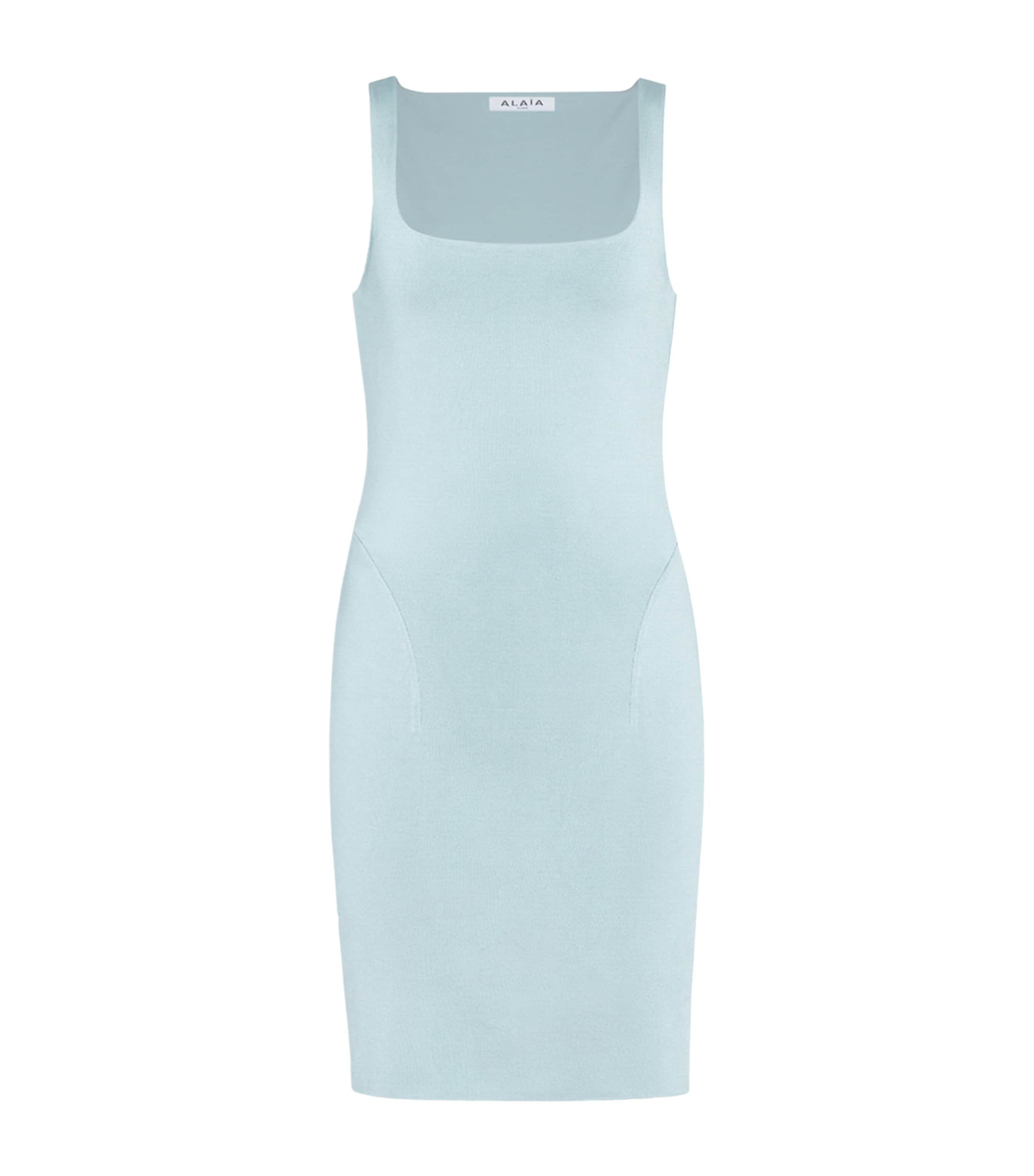 Alaïa Womens Knit Mini Dress Horizon