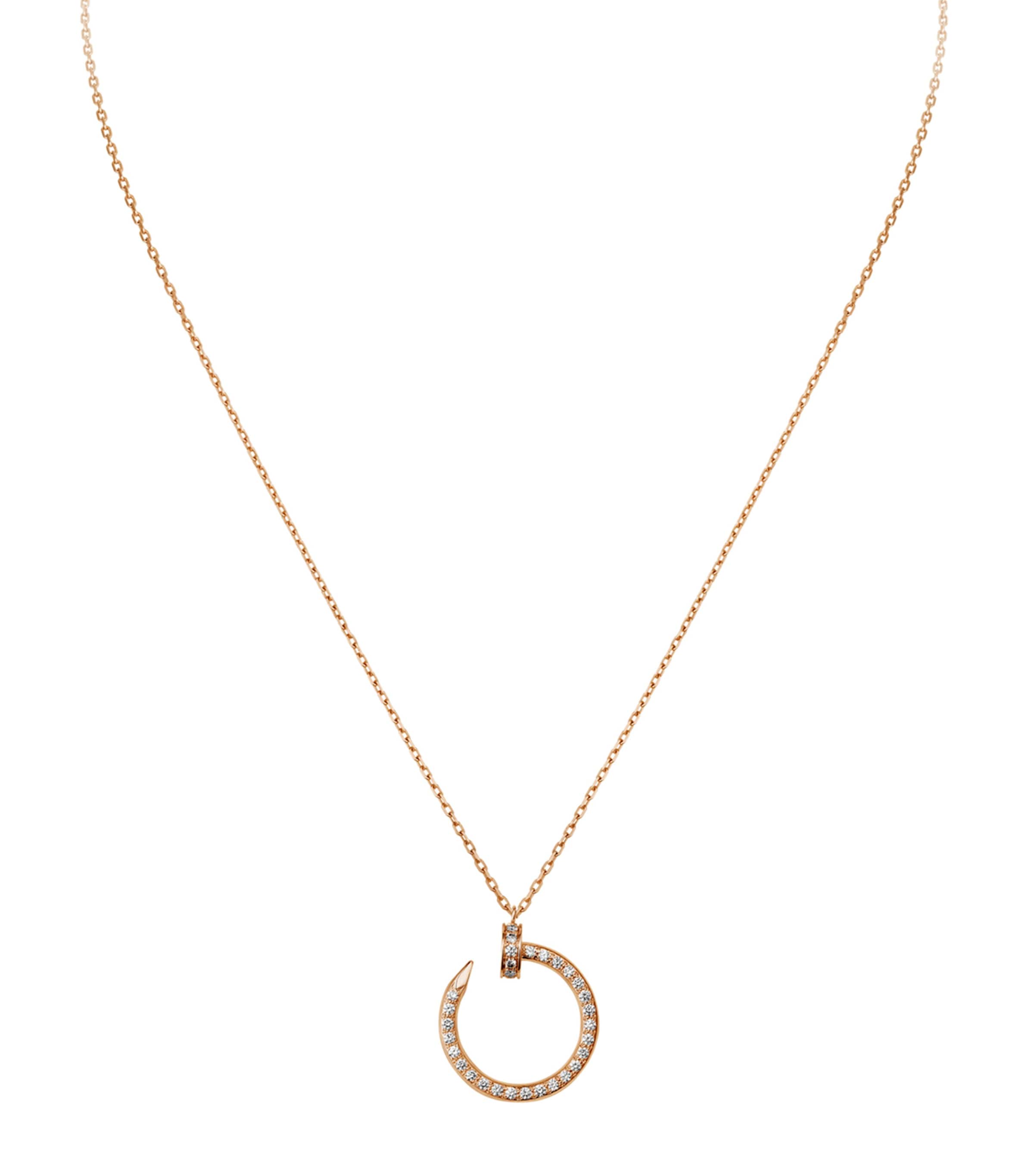 Rose Gold and Diamond Juste un Clou Necklace