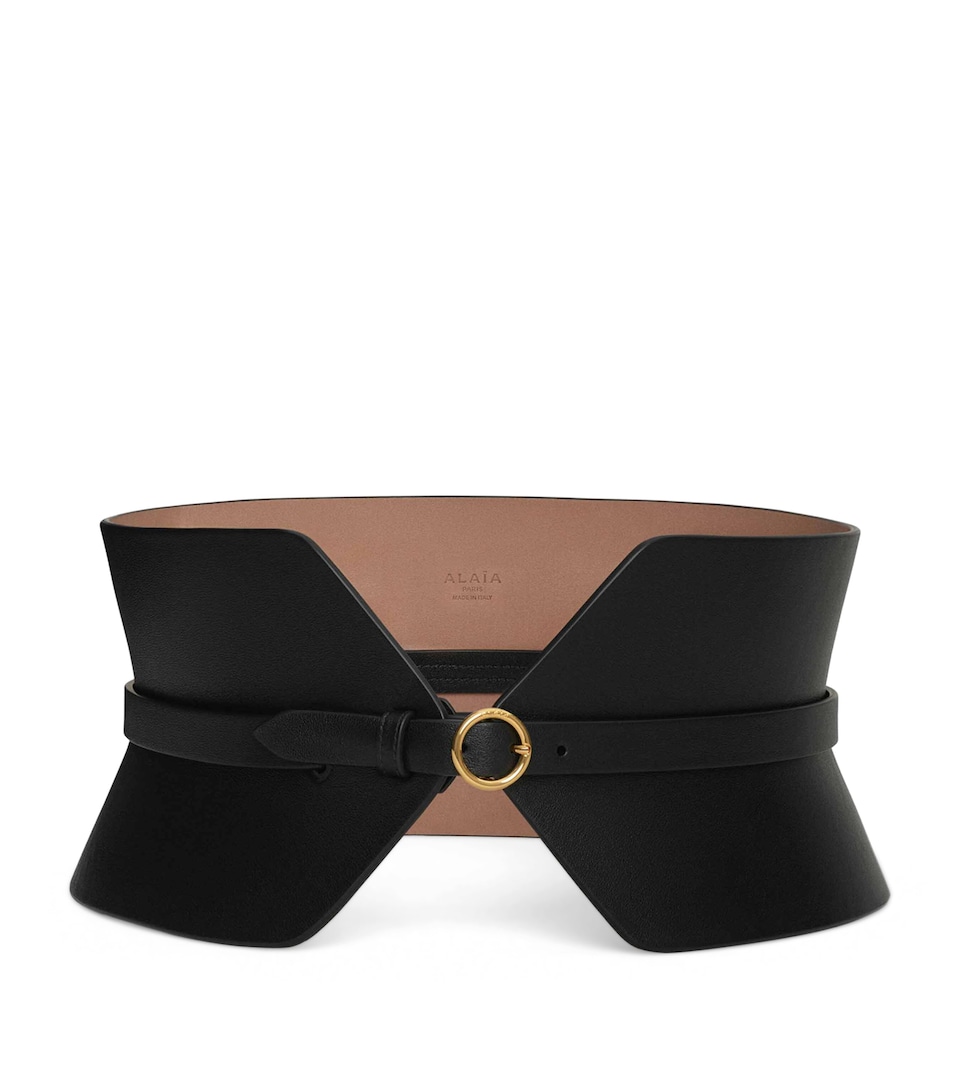 Leather Bustier Belt