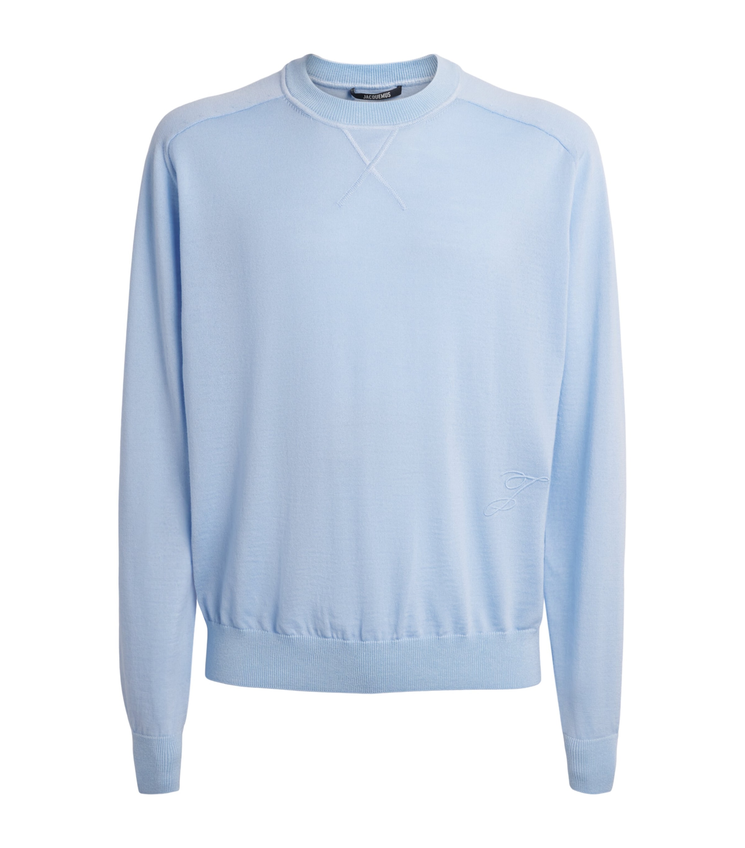 Wool-Blend Embroidered Sweater