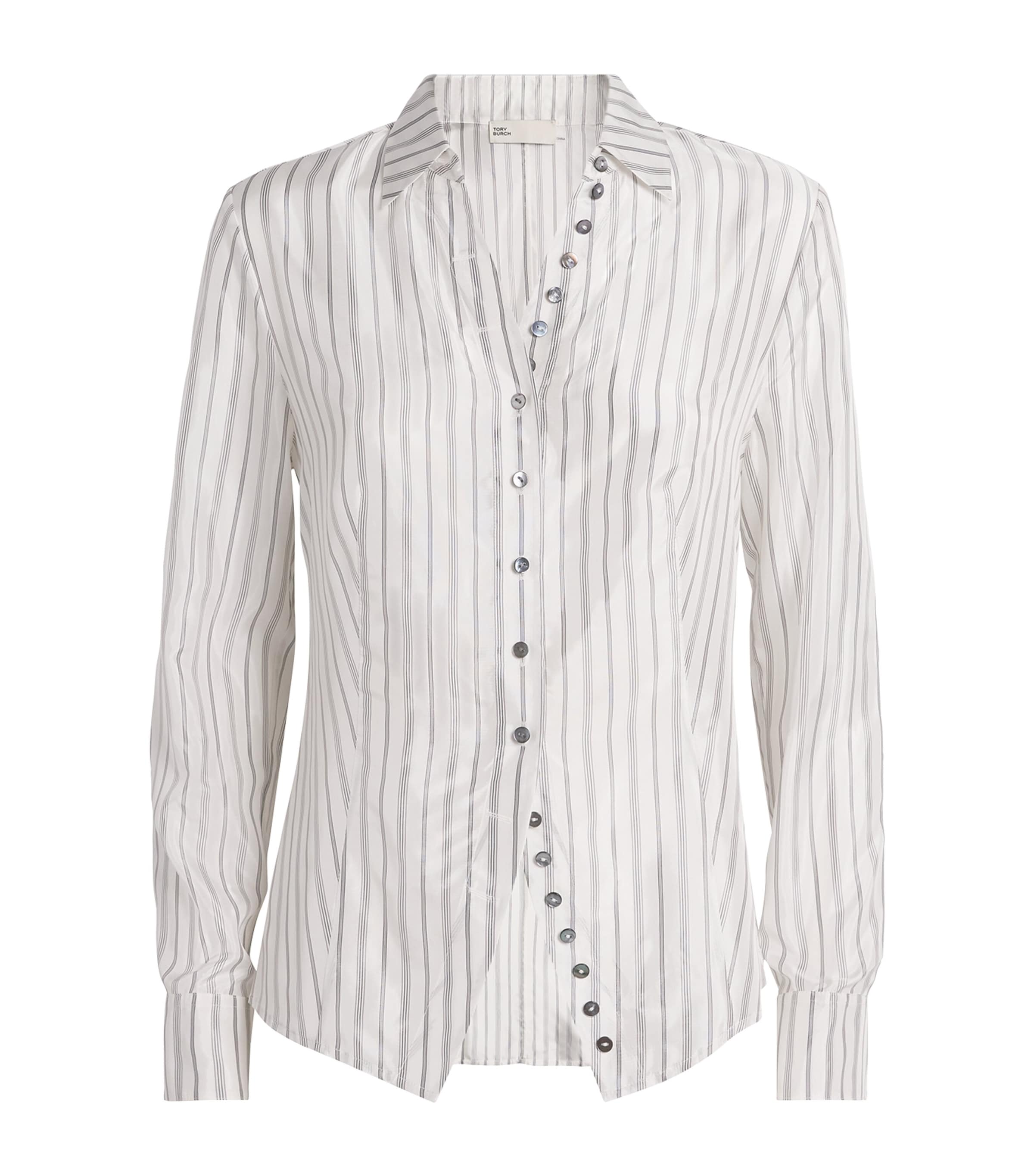Cinched Stripe Shirt