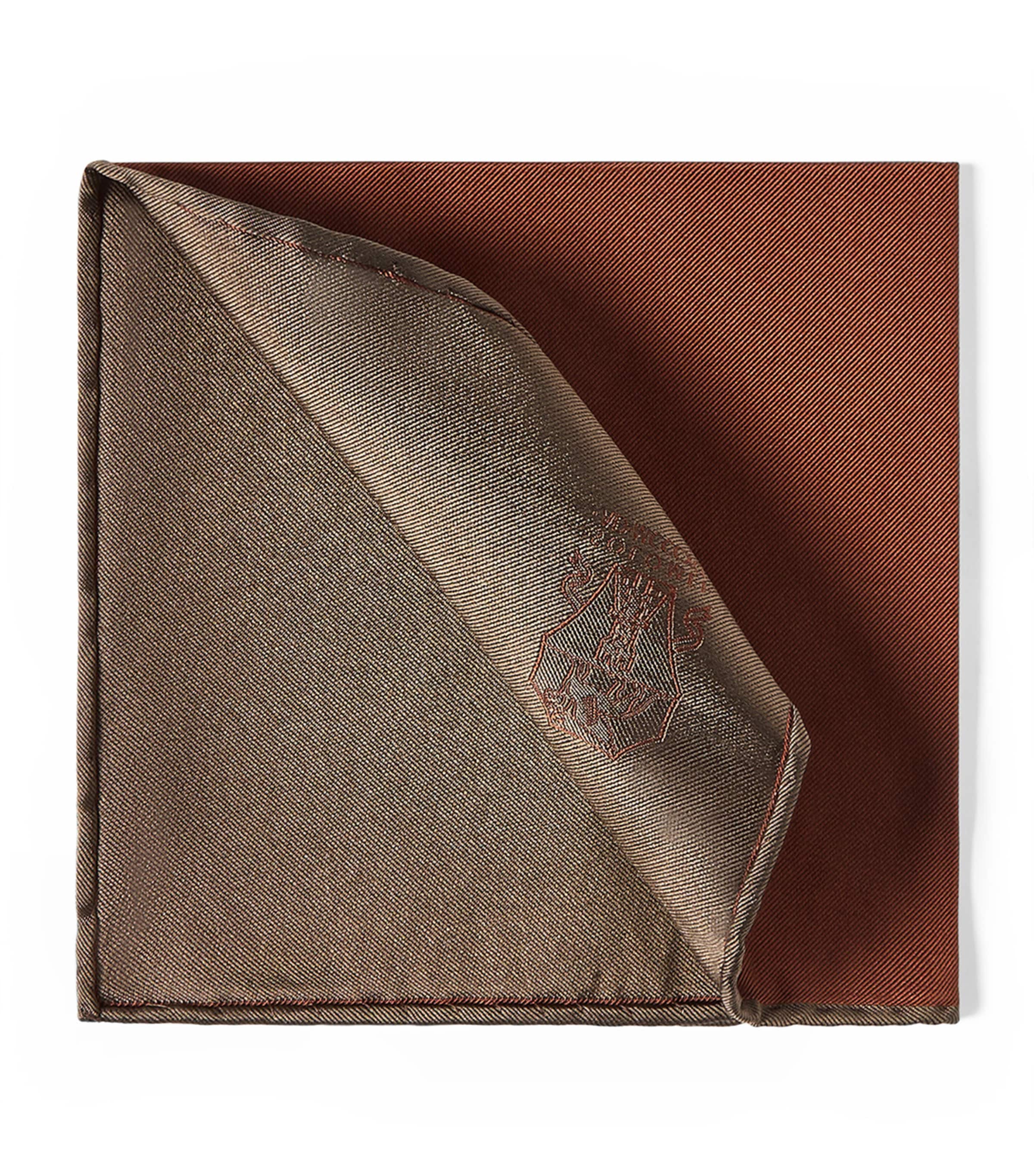 Brunello Cucinelli Silk Pocket Square