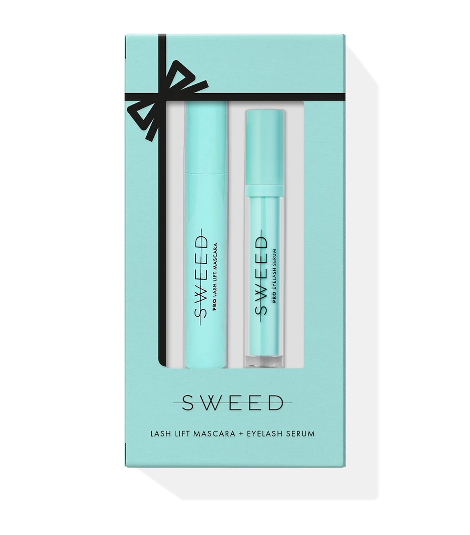 Sweed Lash Lift Mascara + Eyelash Growth Serum Gift Set
