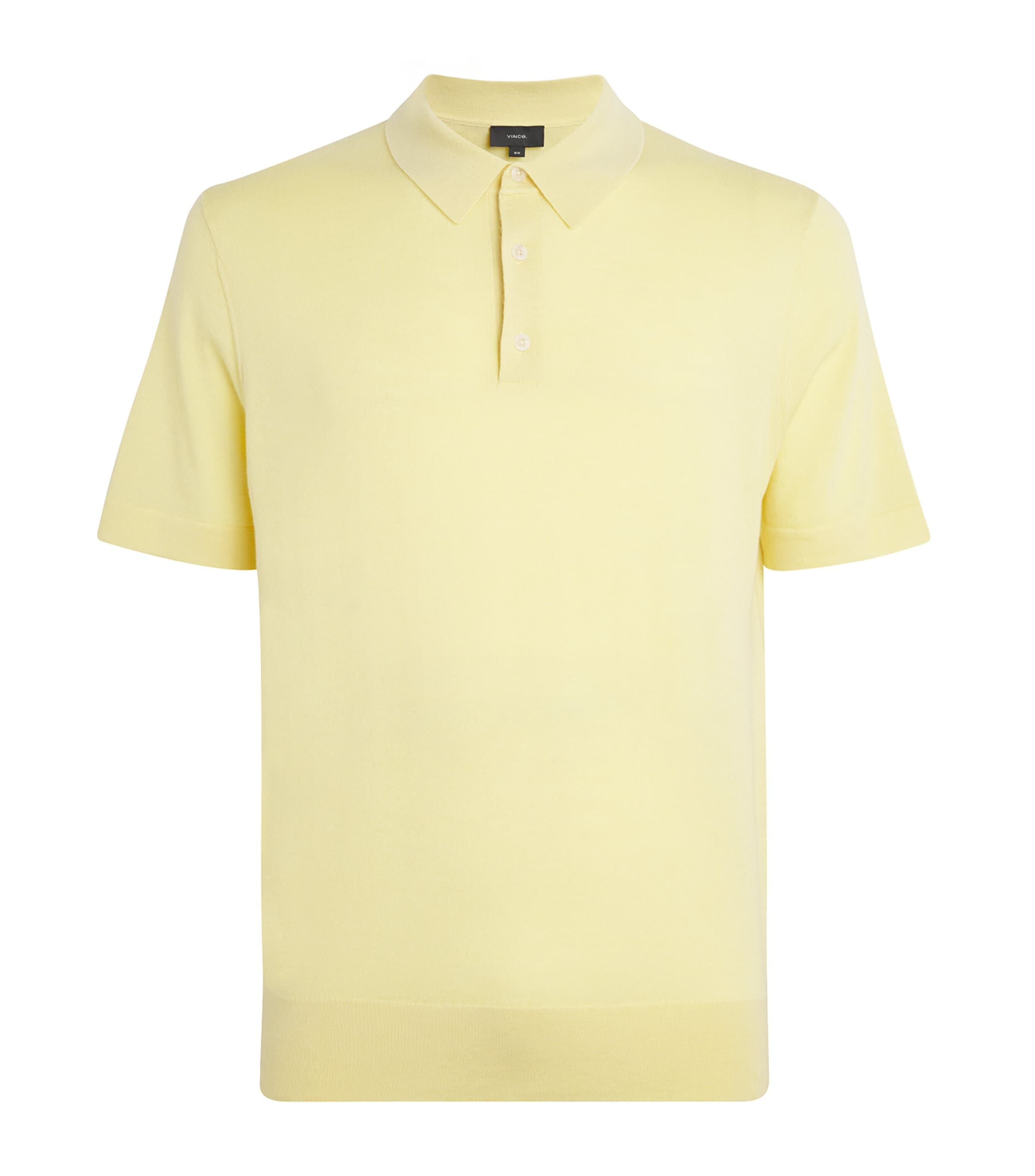 Wool-Cashmere Featherweight Polo Sweater