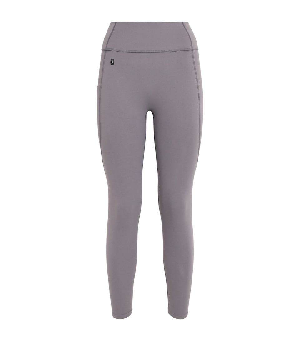 On Womens Studio 7/8 Leggings Ember