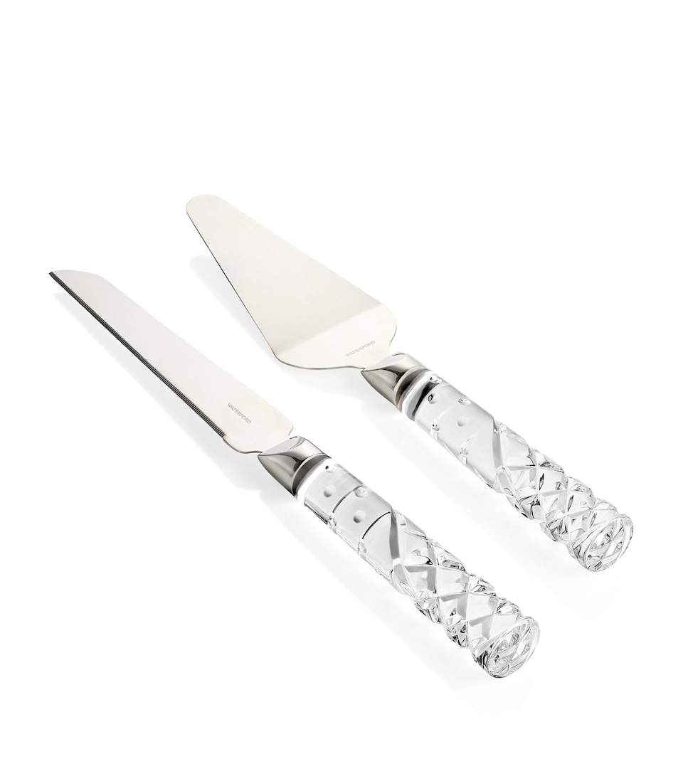 Crystal Celebrations Cake Knife and Server