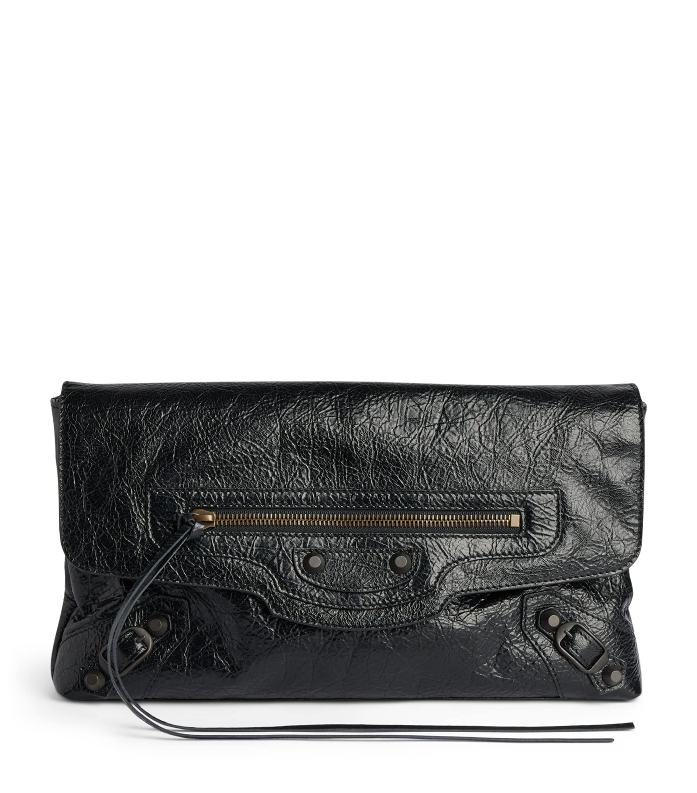 Balenciaga Lambskin Le City Clutch Bag