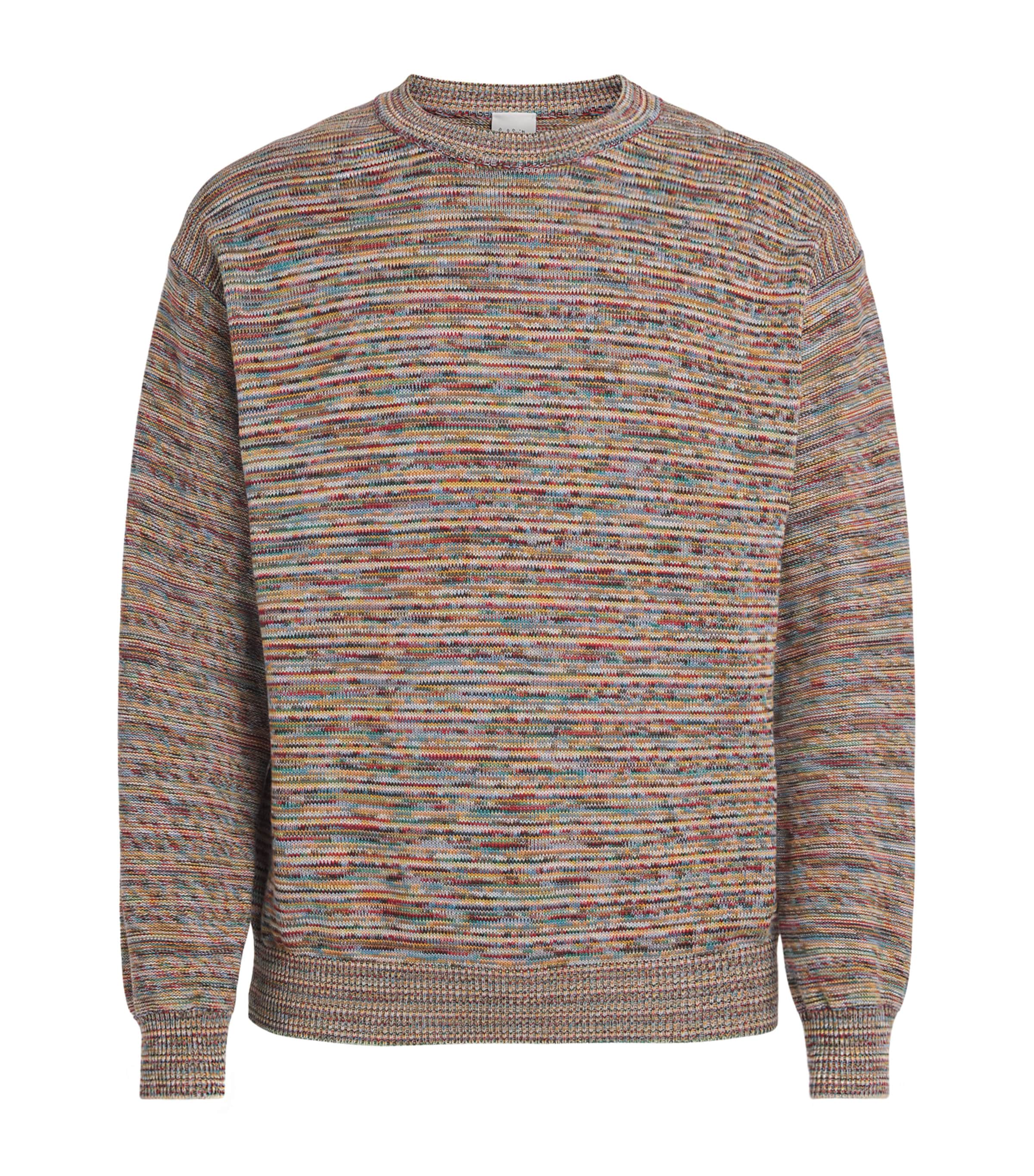 Paul Smith Mens Cotton Signature Stripe Sweater Multicolour