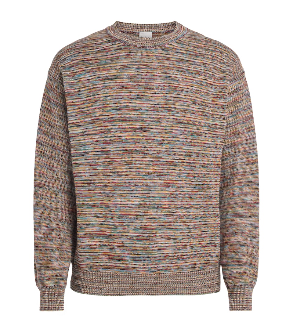 Paul Smith Mens Cotton Signature Stripe Sweater Multicolour