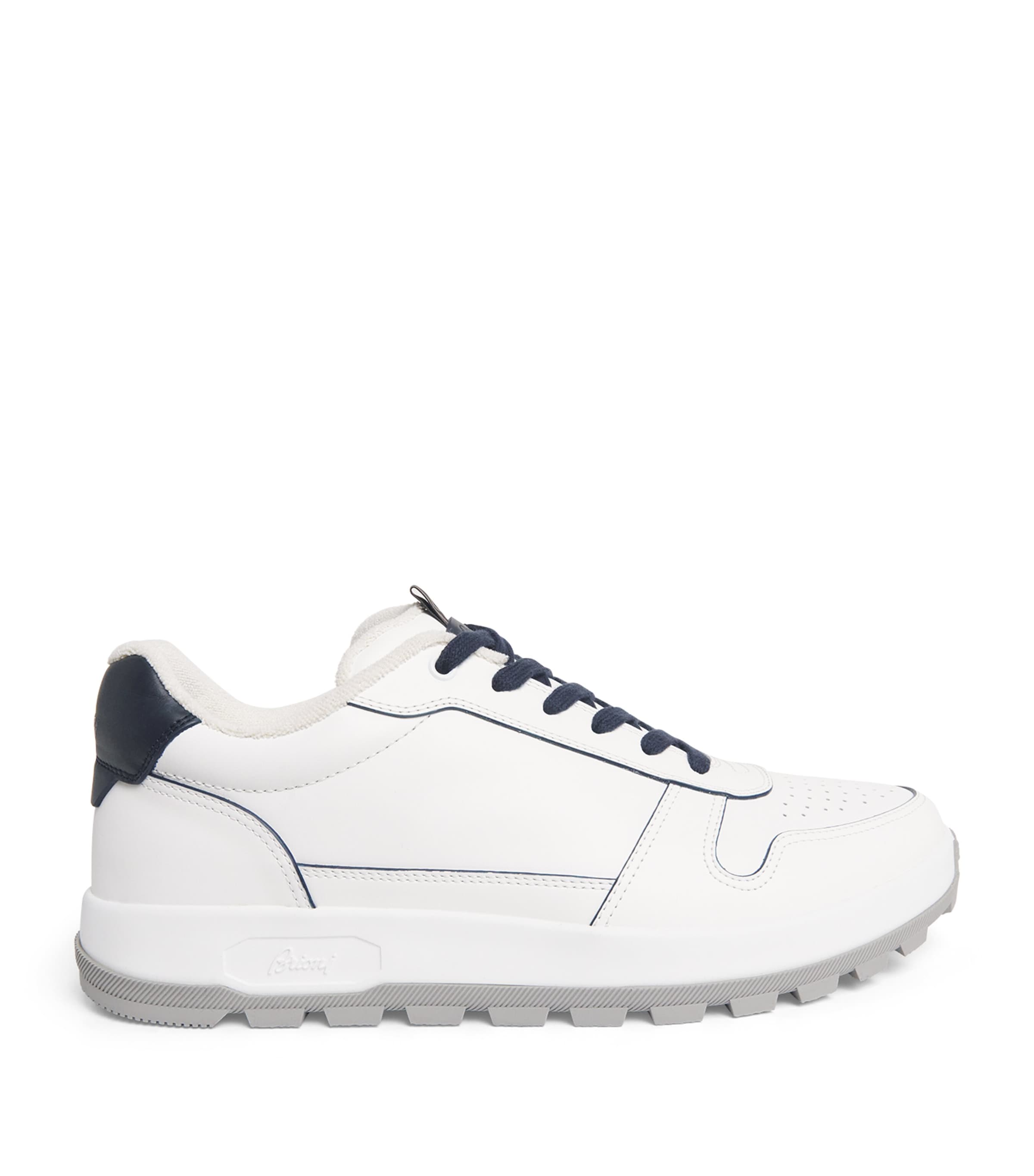 Leather Crossing Sneakers