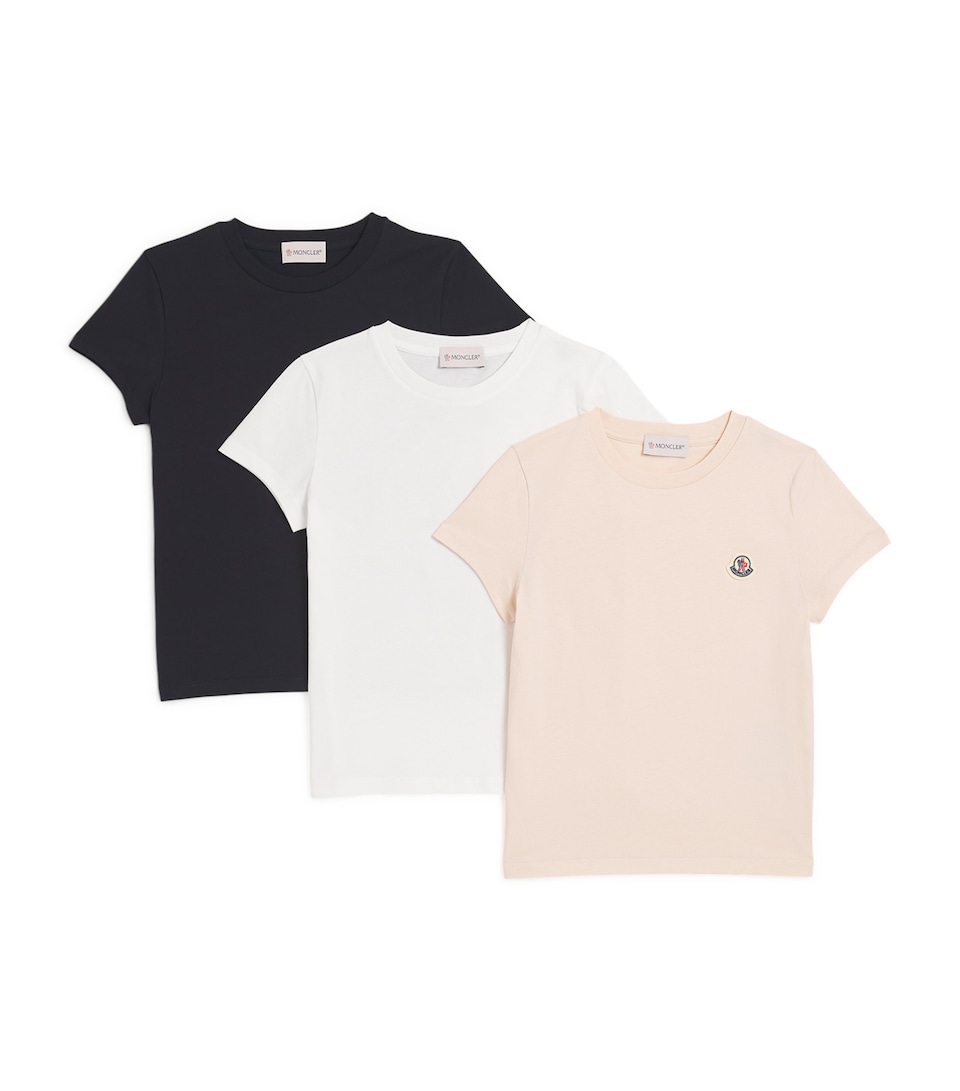 Set of 3 Cotton Logo T-Shirts (8-10 Years)