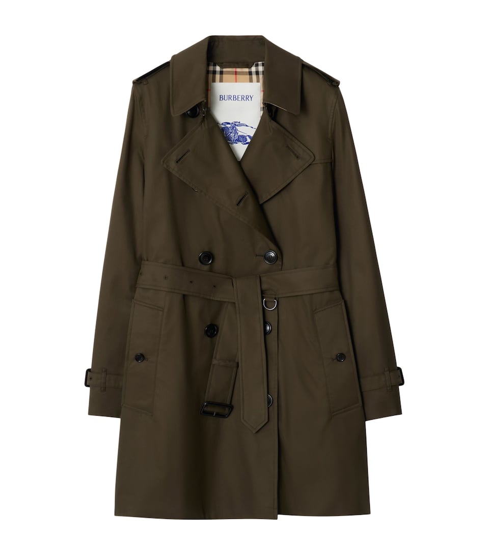 Tropical Gabardine Kensington Trench Coat