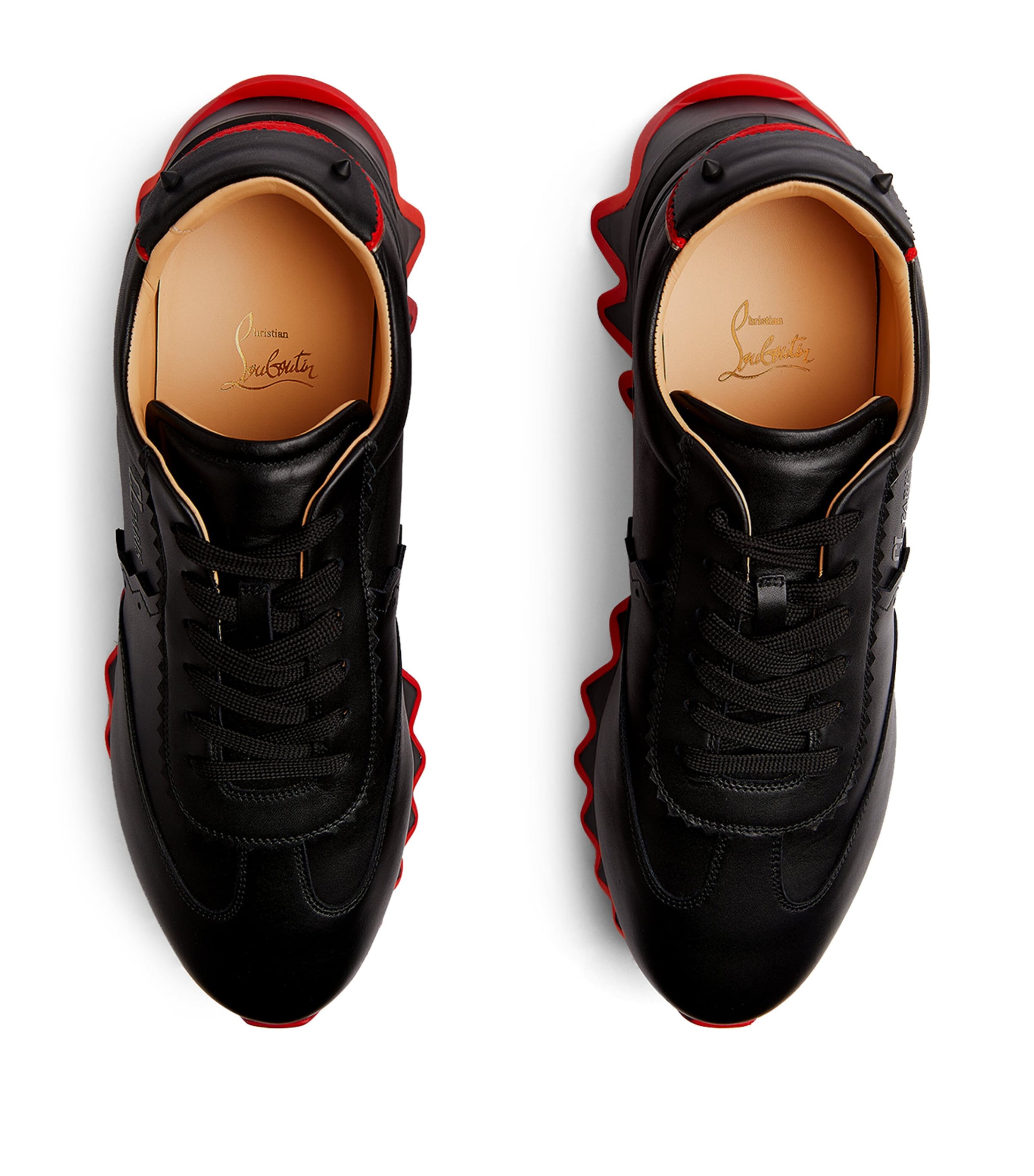 Christian Louboutin Loubishark Leather Sneakers