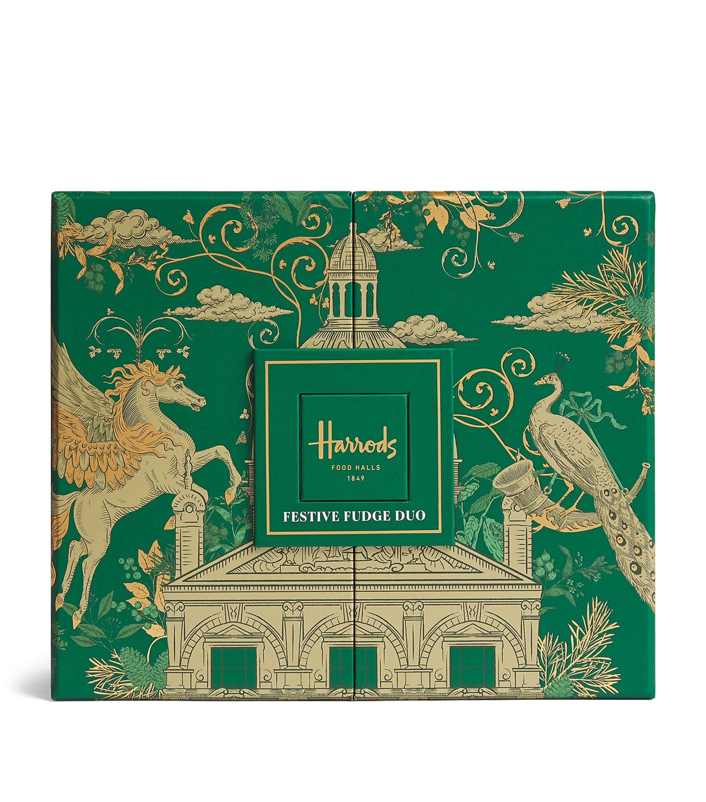 Harrods Festive Fudge Duo Gift Set (300g)