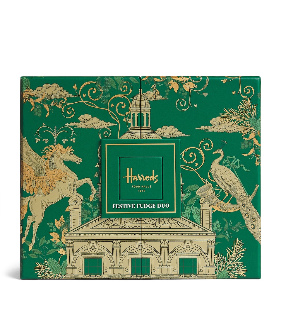 Harrods Festive Fudge Duo Gift Set (300g)