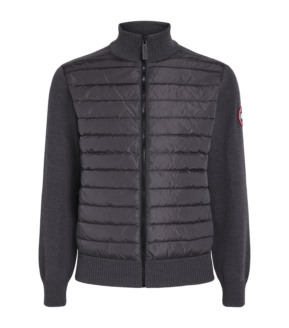 Down-Merino Wool Hybridge Puffer Jacket