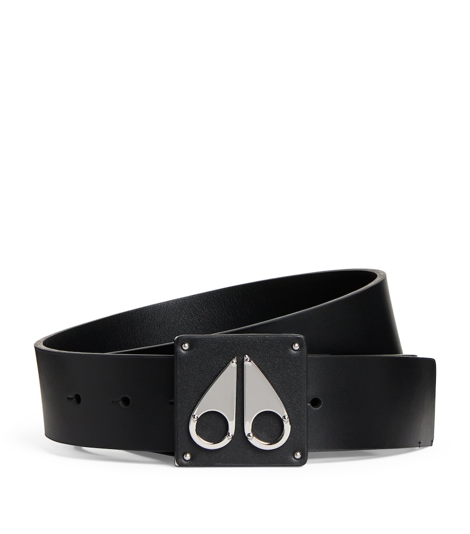 Leather Logo Belt