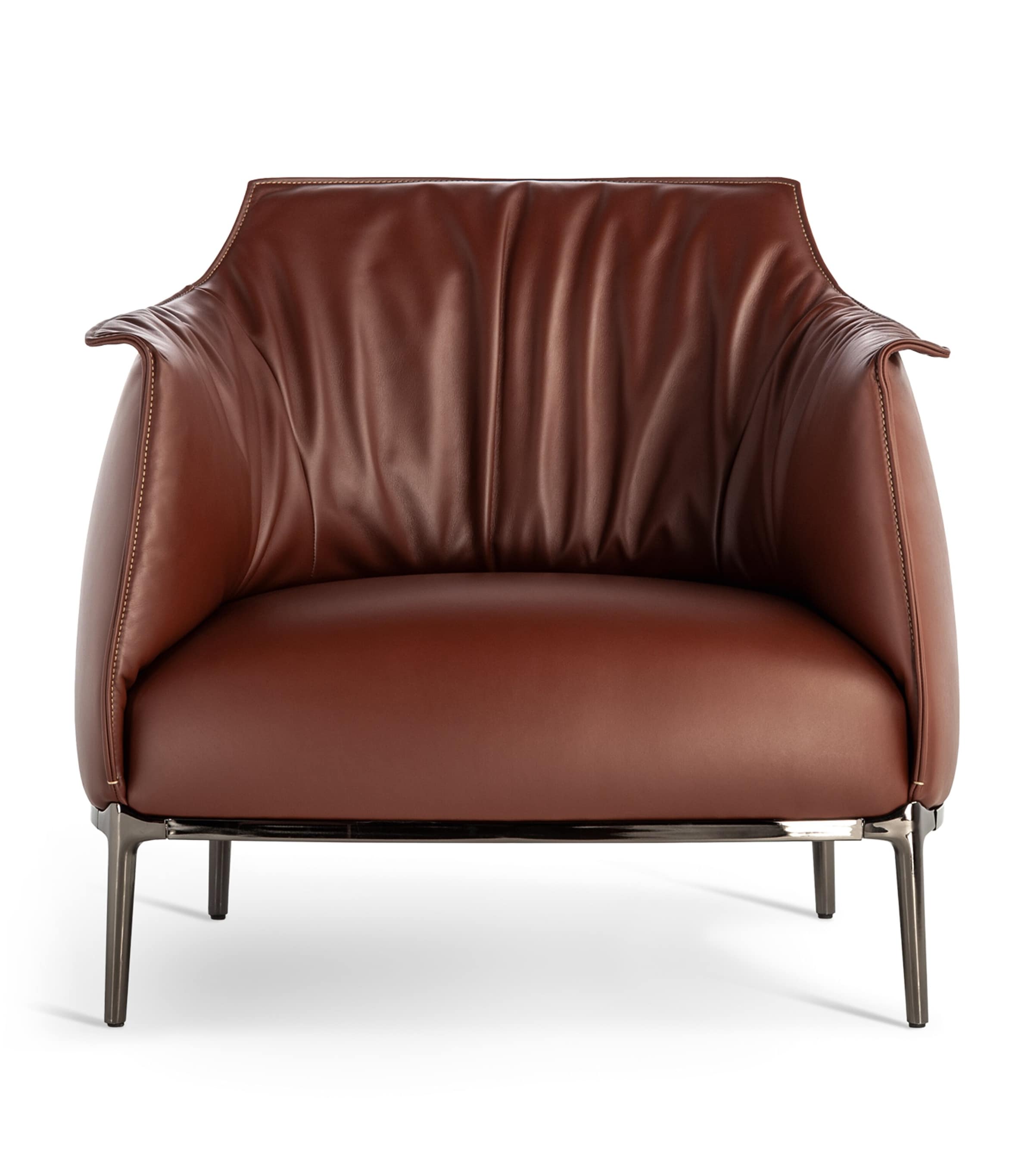 Poltrona Frau Leather Archibald Armchair Il Carrubo