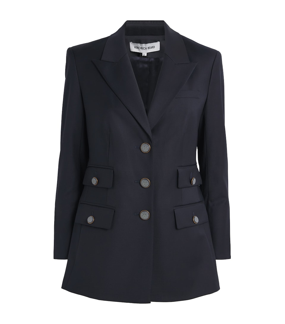 Wool-Blend Nalani Dickey Jacket