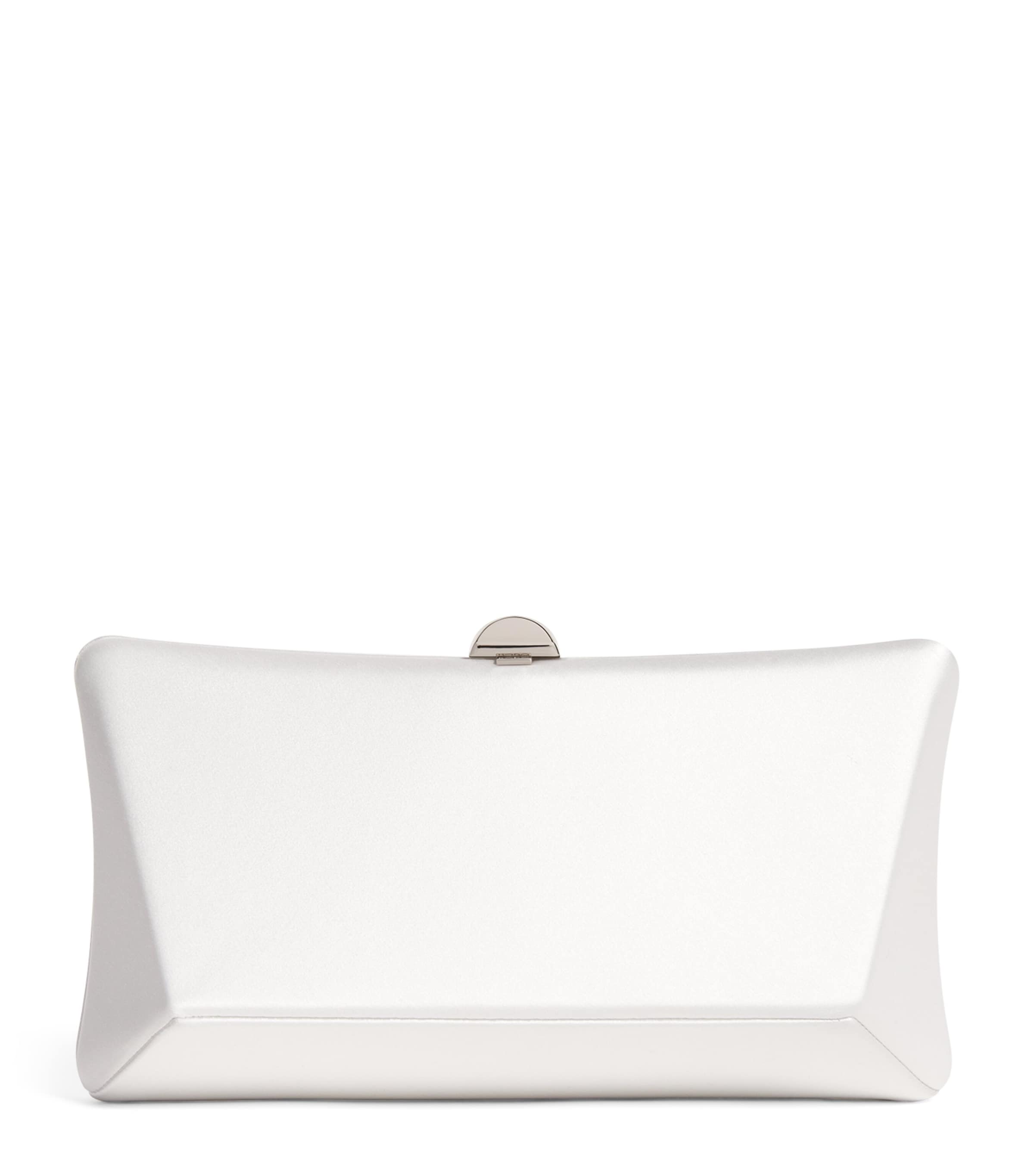 Satin Lally Clutch Bag