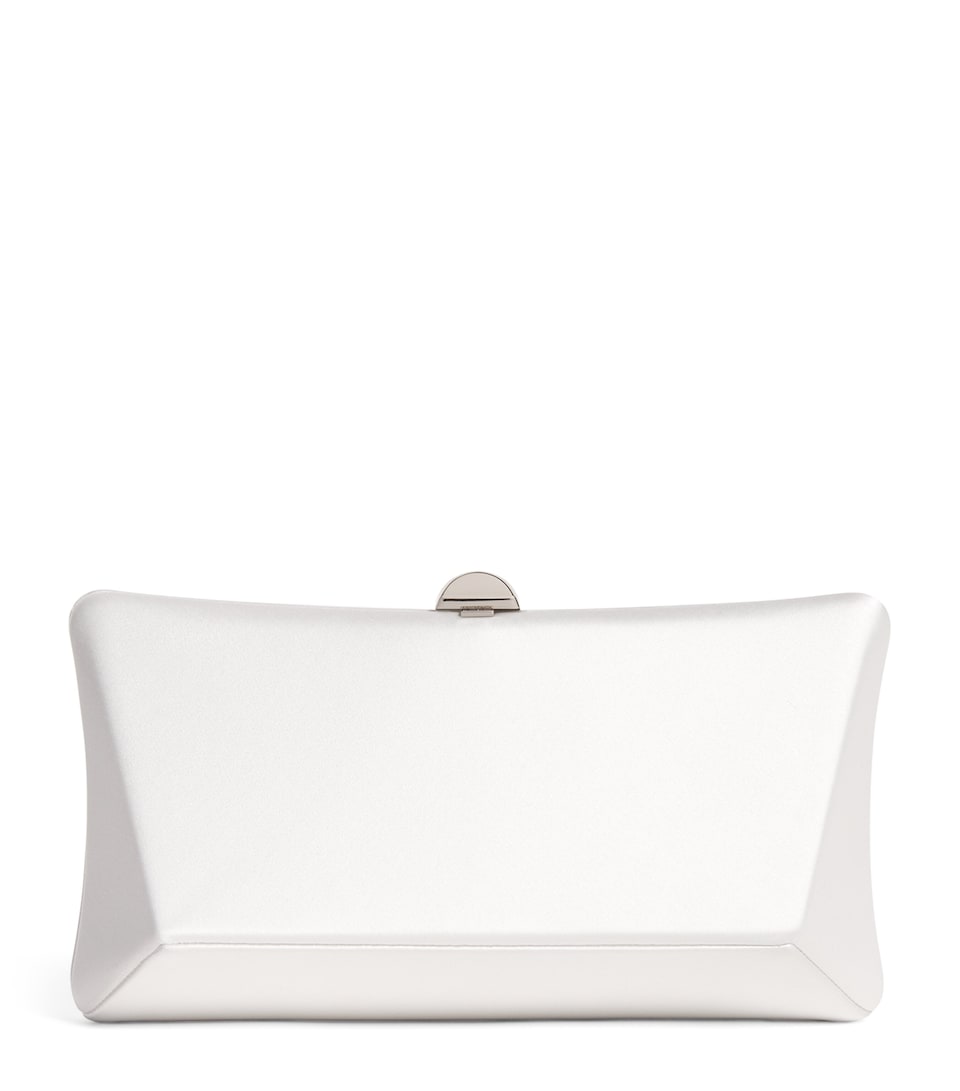 Satin Lally Clutch Bag