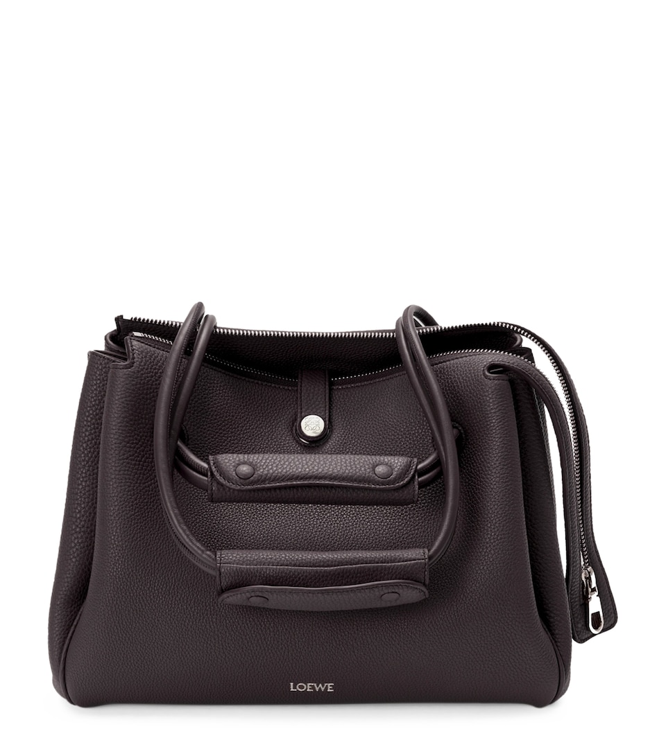 Medium Leather Madrid Shoulder Bag