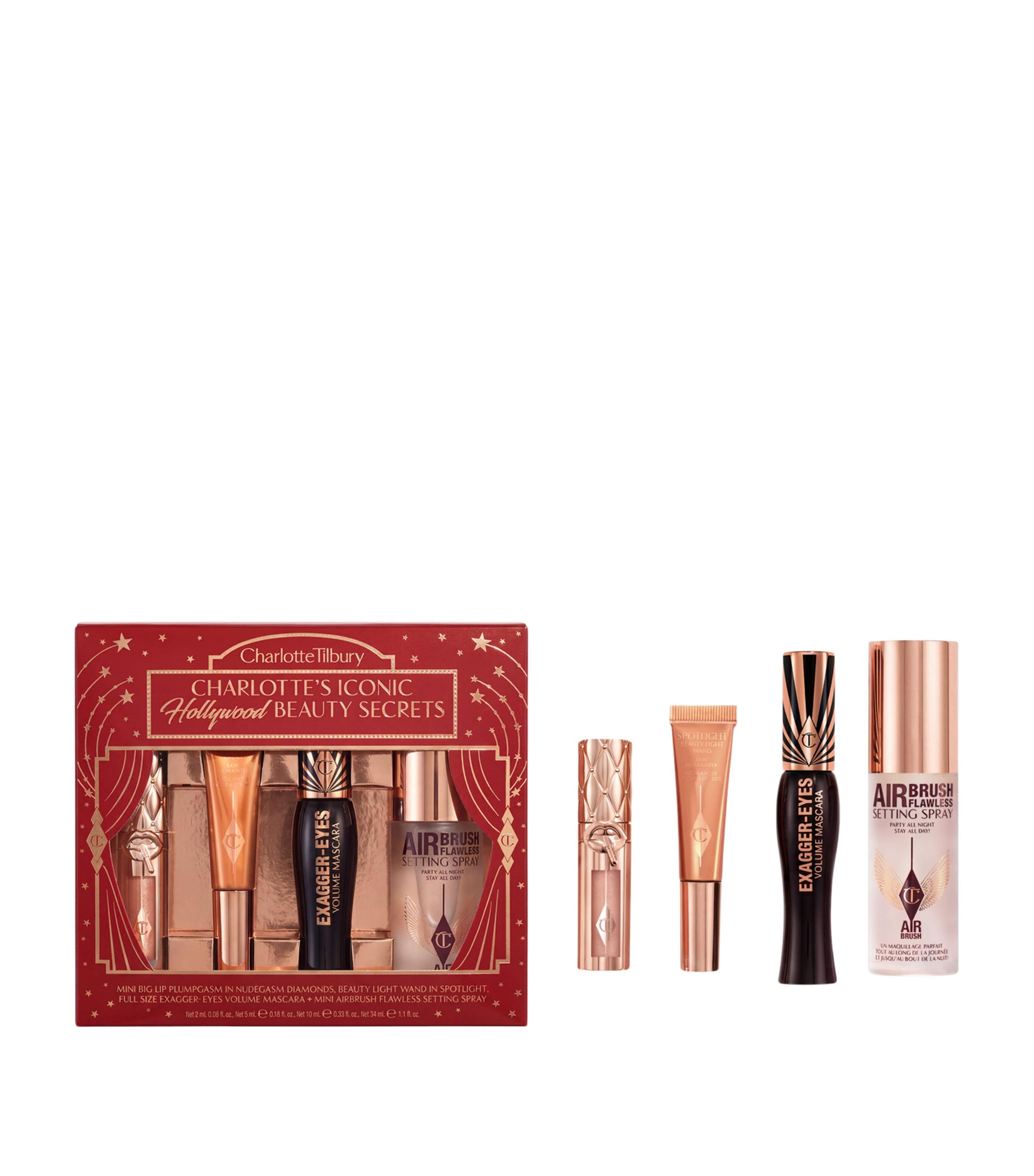 Charlotte Tilbury Charlotte’s Iconic Hollywood Beauty Secrets Clear Black