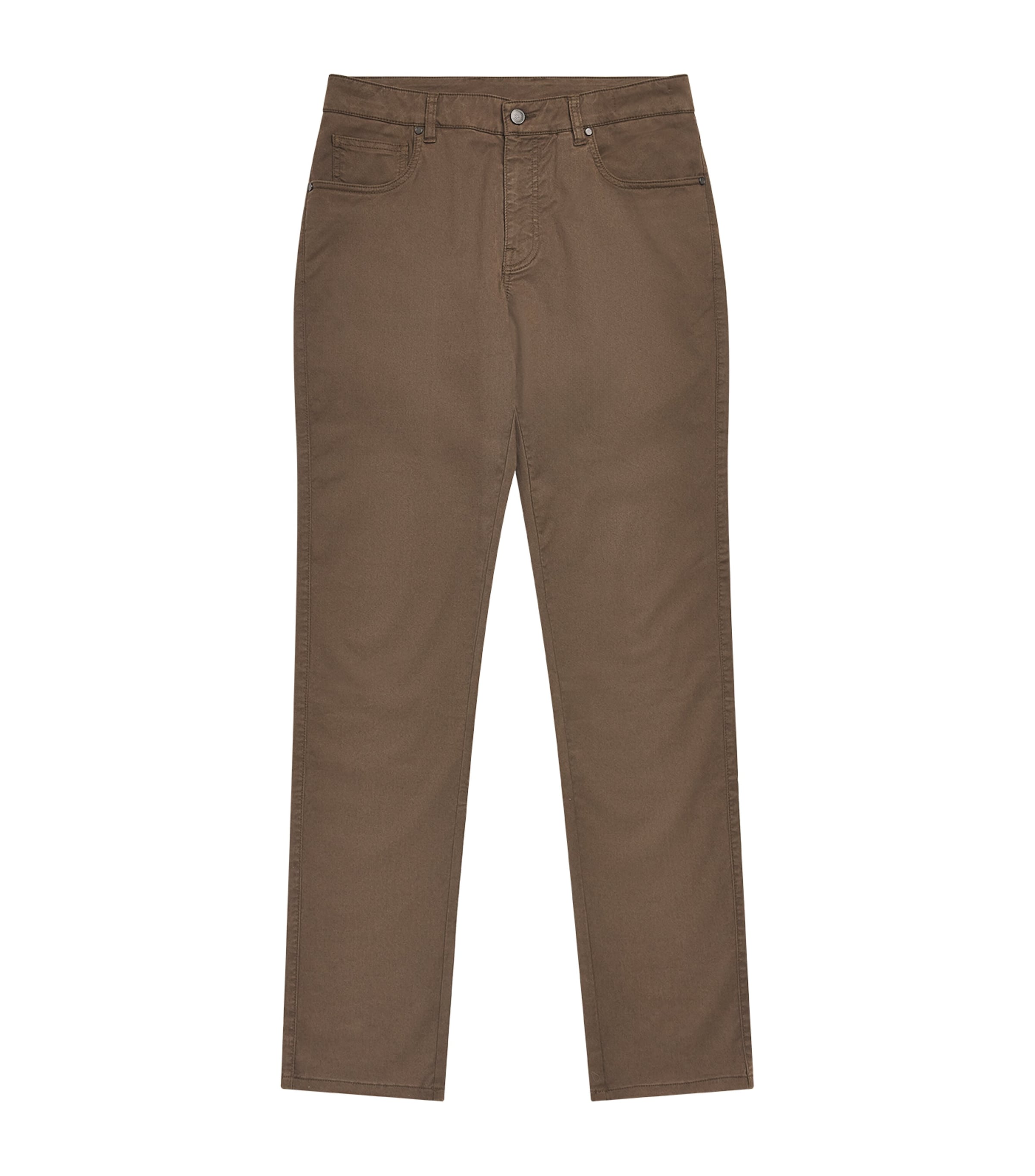 Purdey Mens Cotton-Blend Five-Pocket Trousers Wal