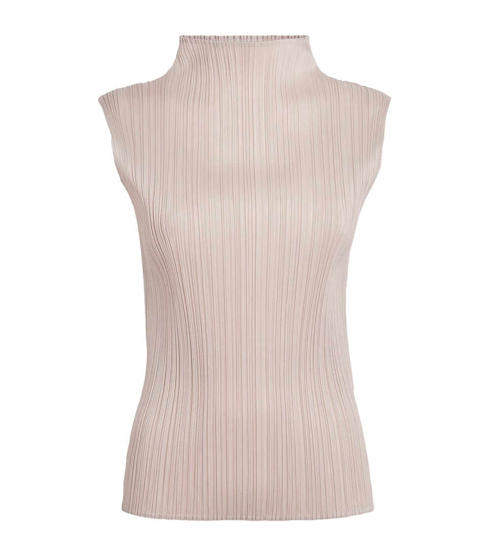 Pleats Please Issey Miyake Womens New Colorful Basics Tank Top