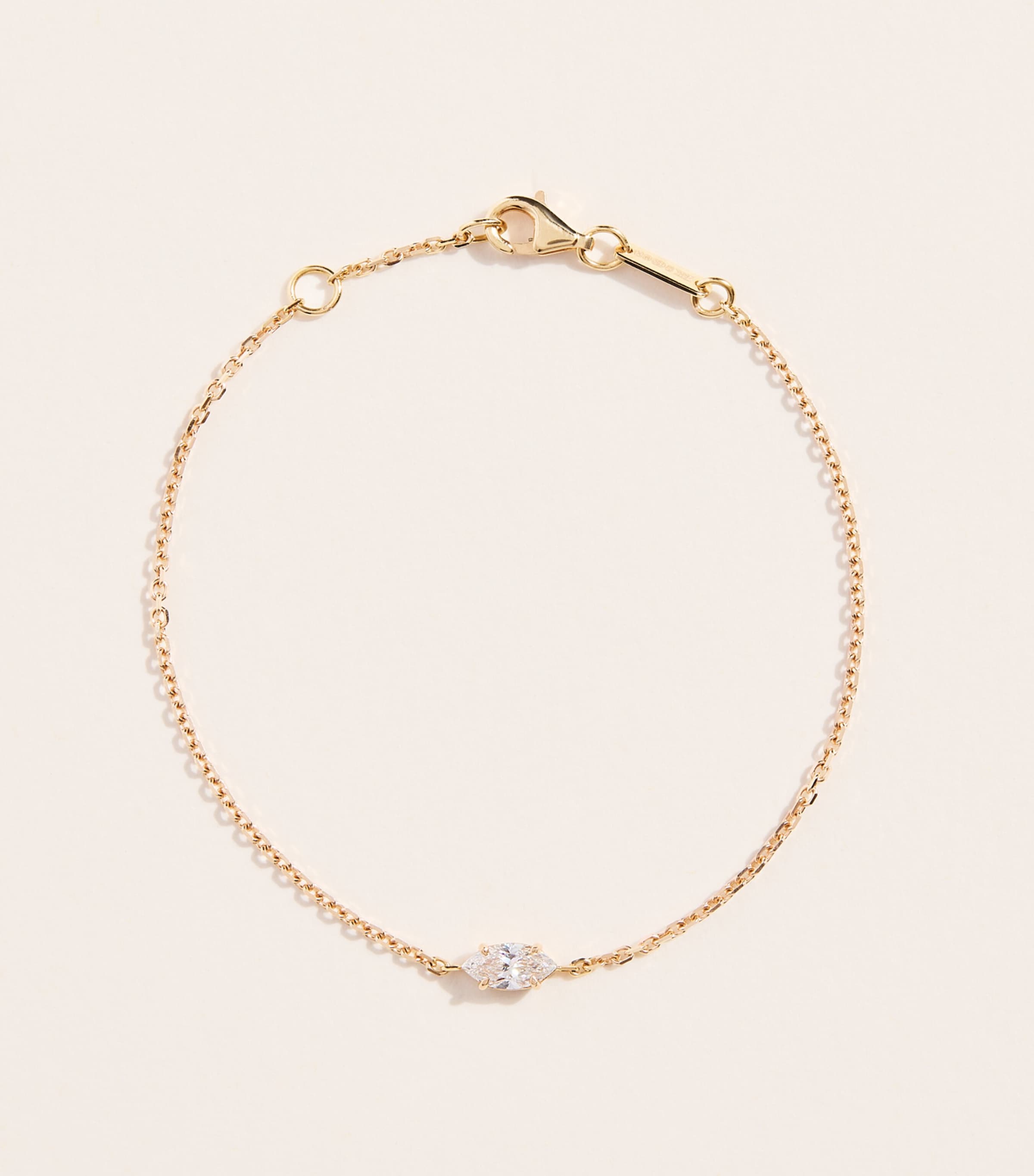 Anita Ko Rose Gold and Diamond Chain Bracelet Rose Gold