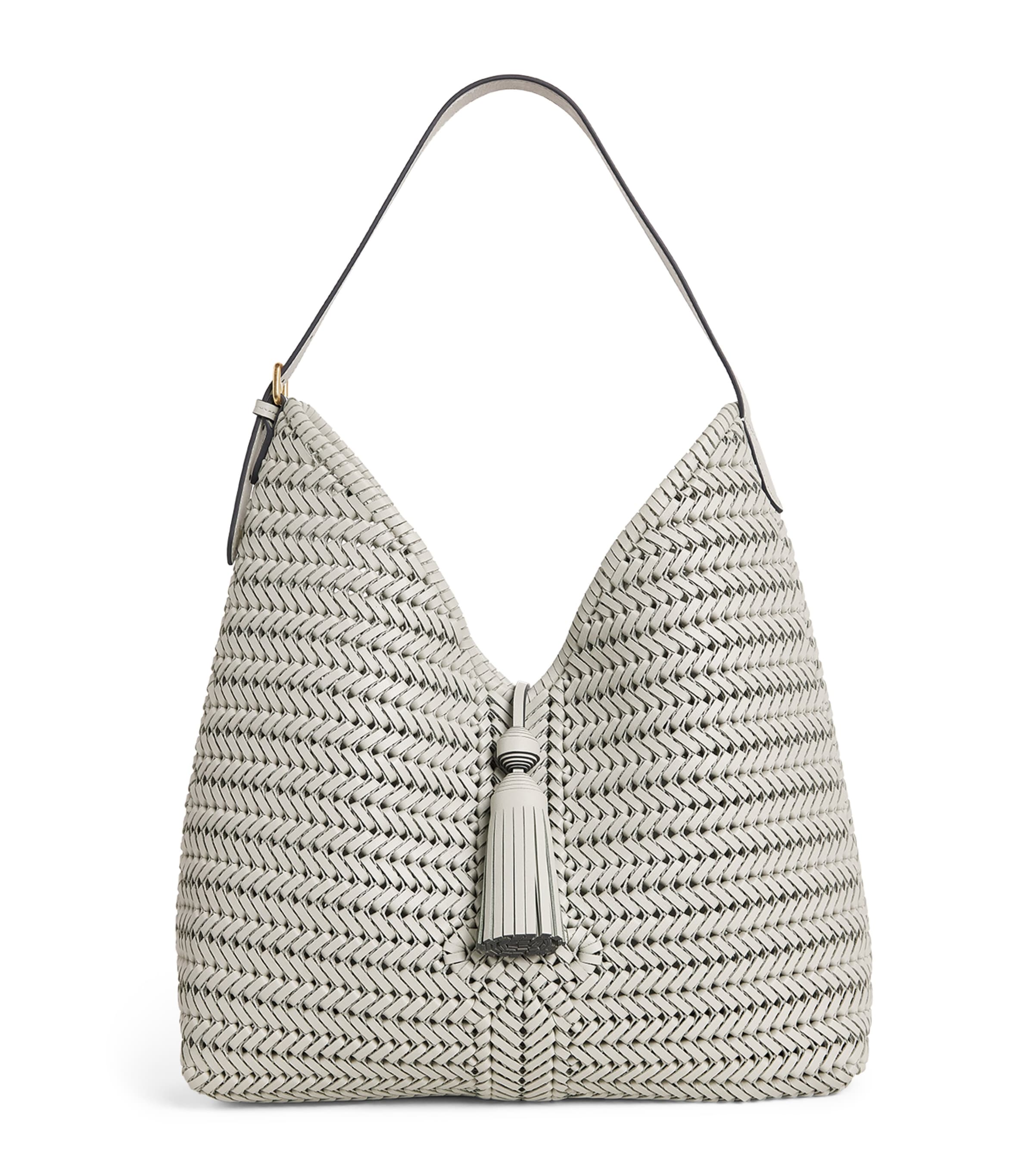 Leather Tassel-Detail Neeson Shoulder Bag