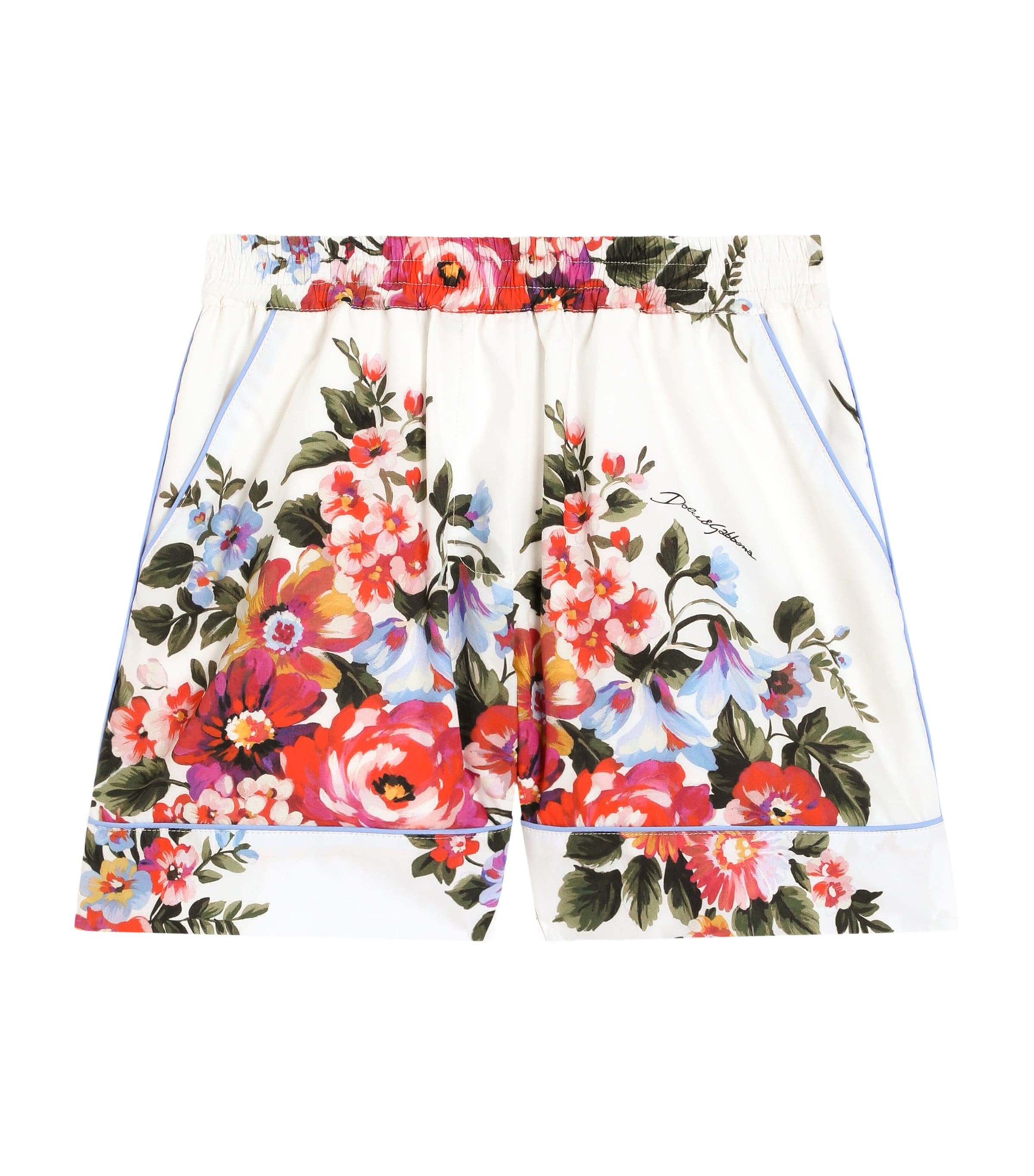 Dolce&Gabbana Kids Floral Tailored Shorts (8-12+ Years) Mazz.fiori F.b