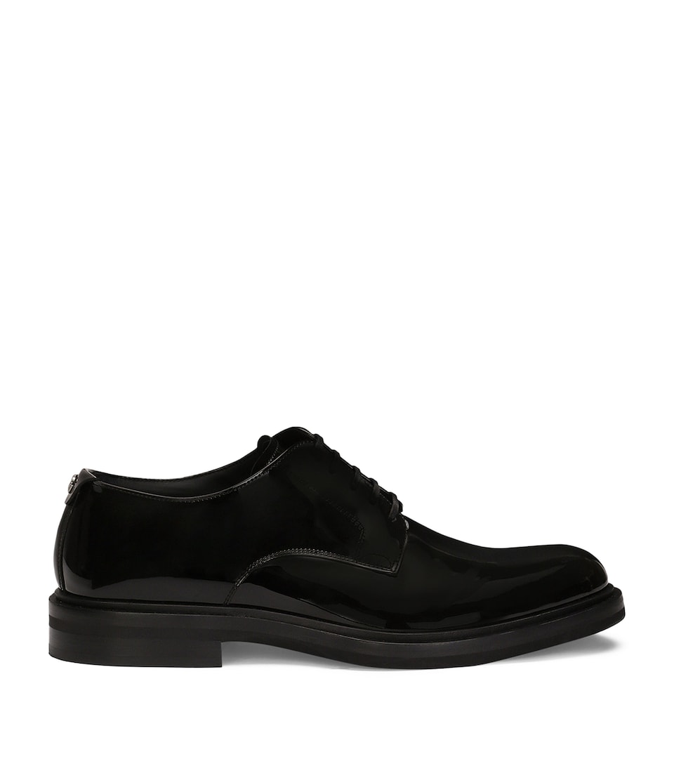 Patent Leather Derby Shoes
