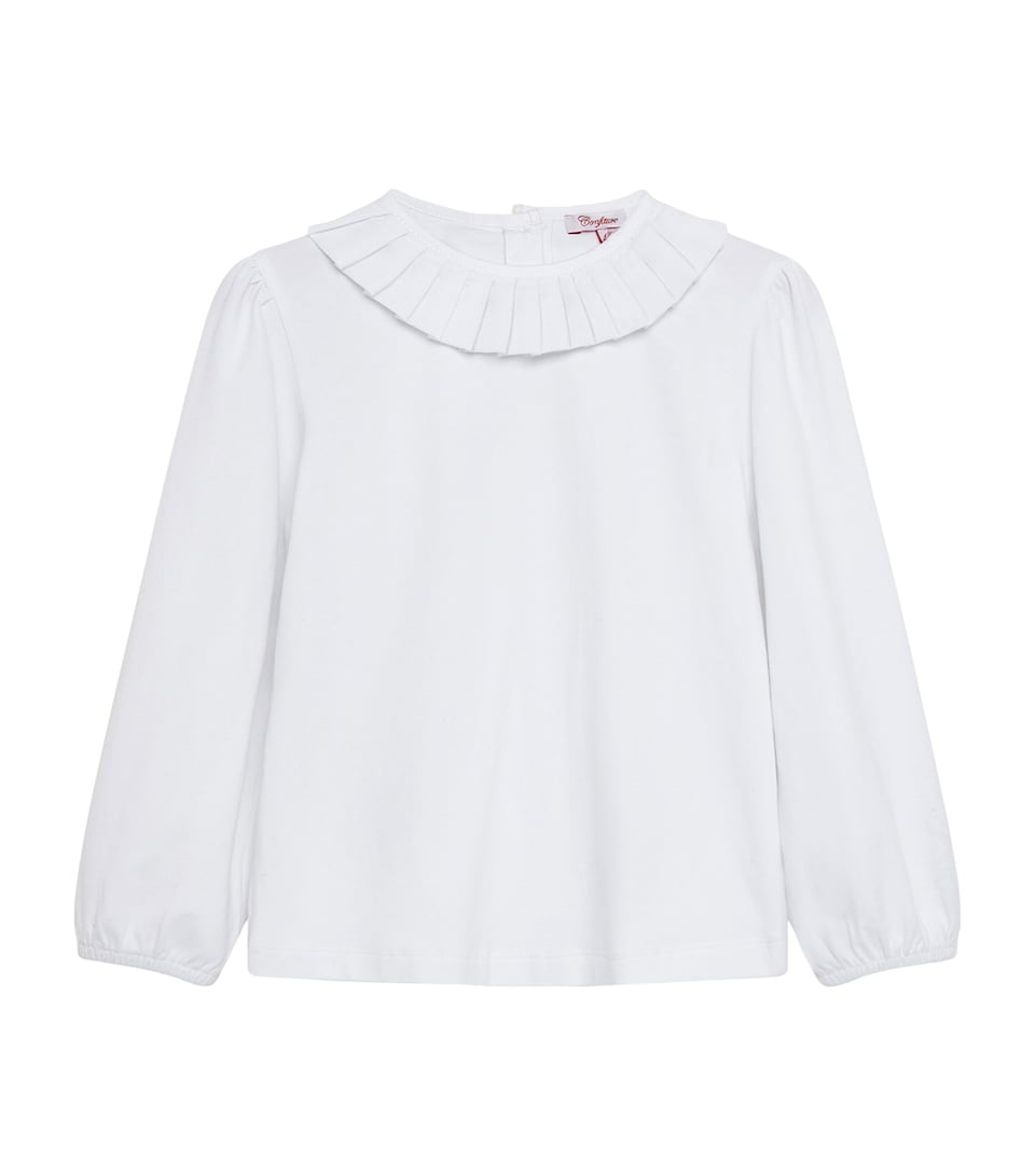 Stretch-Cotton Lottie Blouse (6-11 Years)