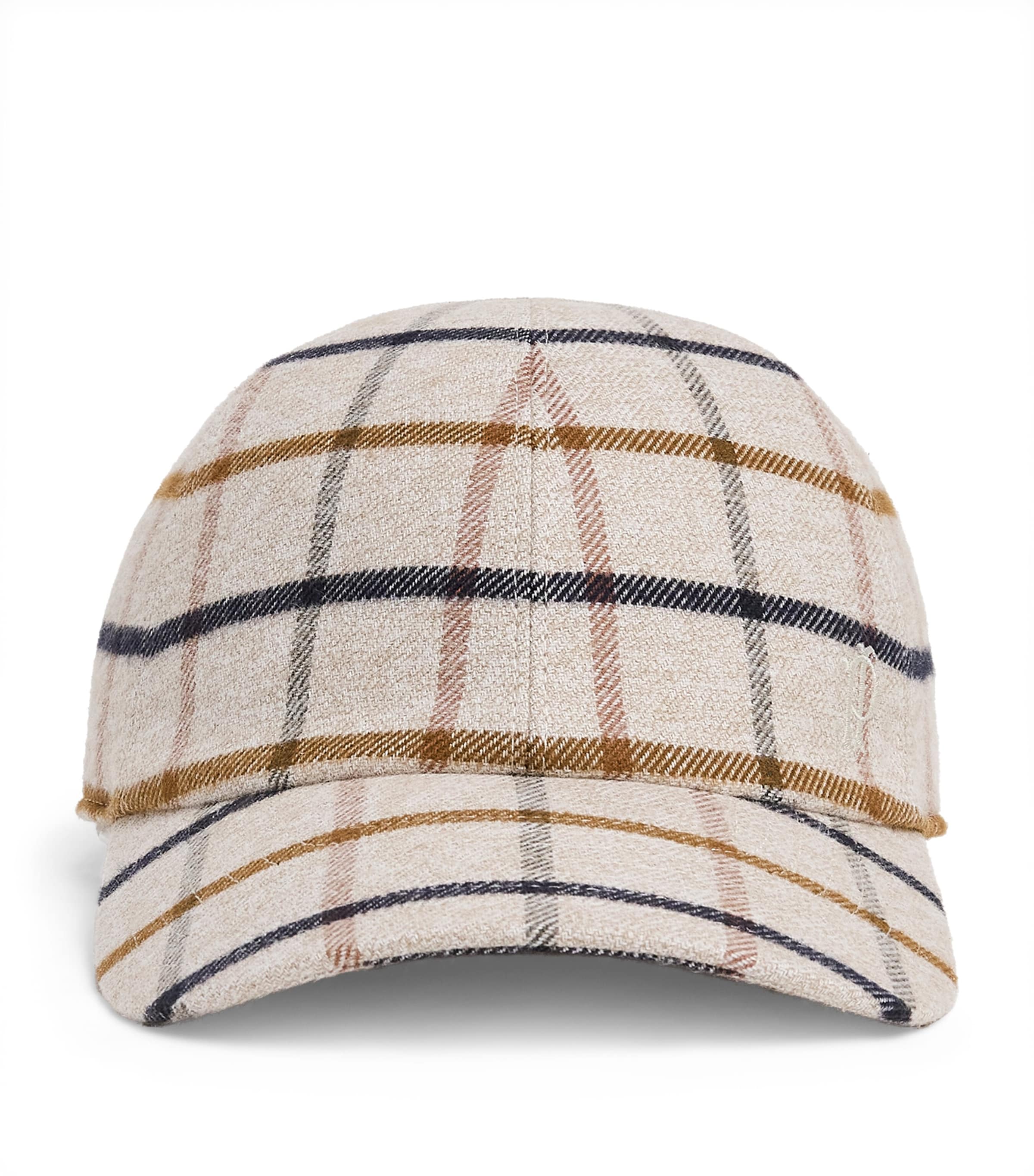 Purdey Cotton Check Baseball Cap Wtc