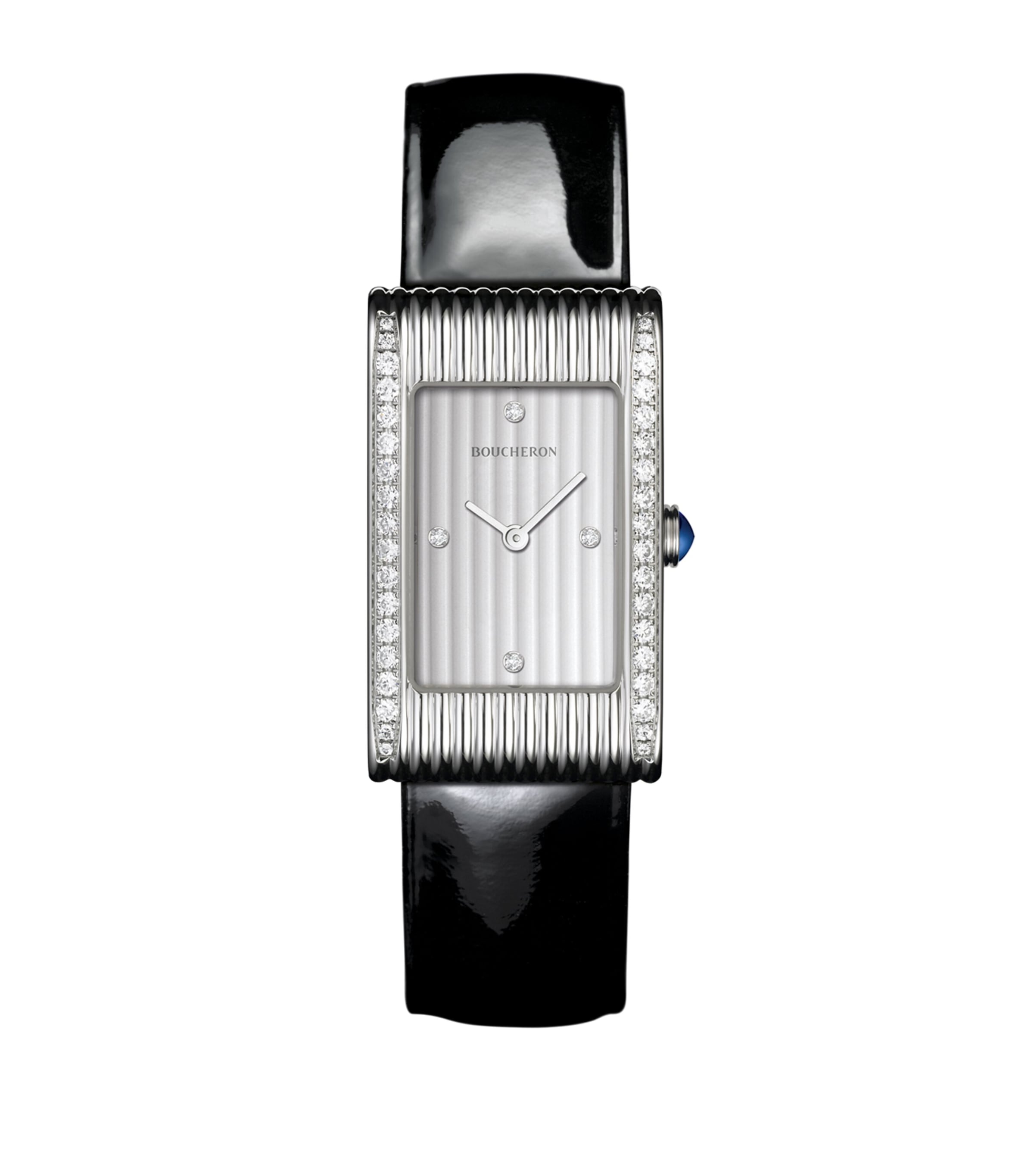 Stainless Steel and Diamond Reflet Watch 21mm