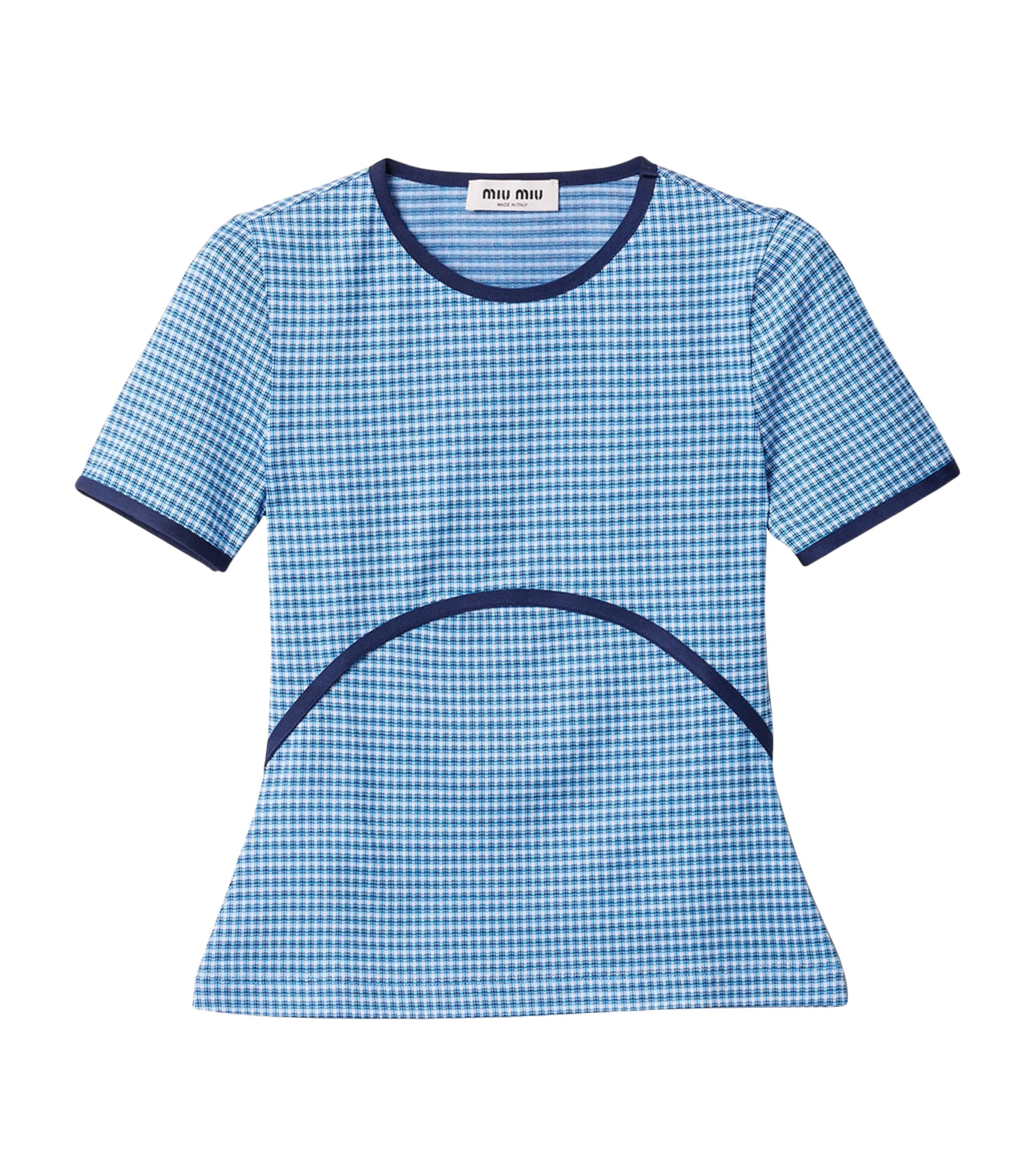 Jersey Jacquard Top
