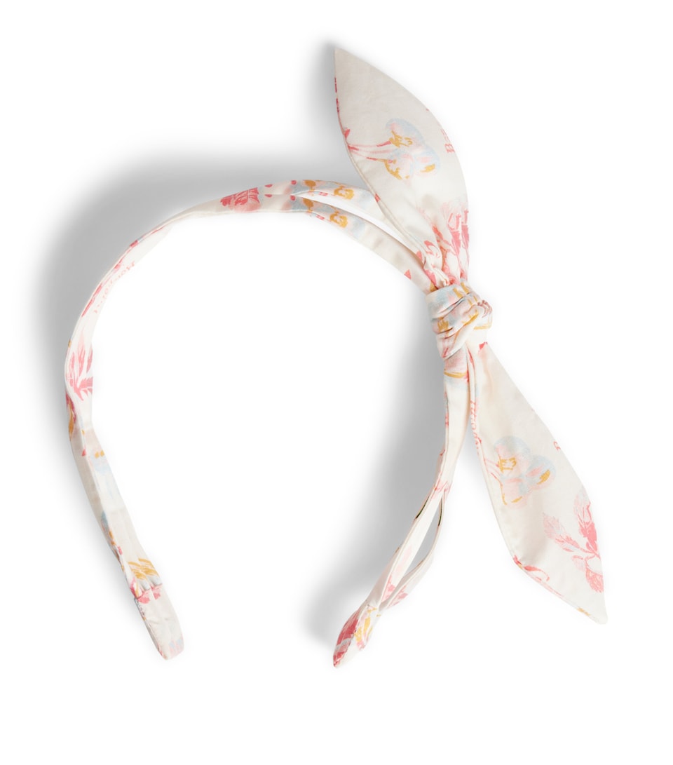 Bonpoint Printed Headband Im Ecru