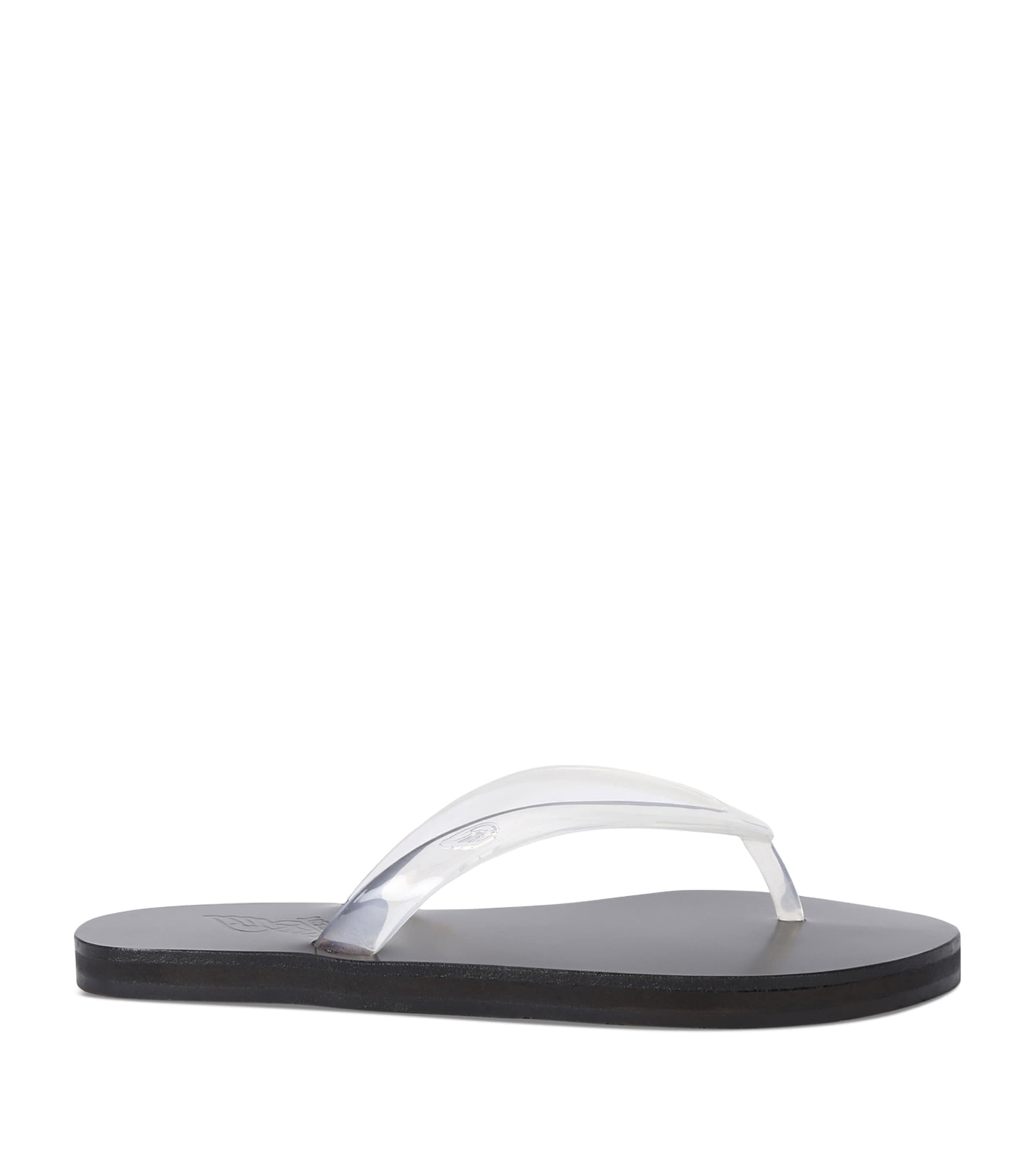 Ancient Greek Sandals Jelly Saionara Flip Flops Black/comb