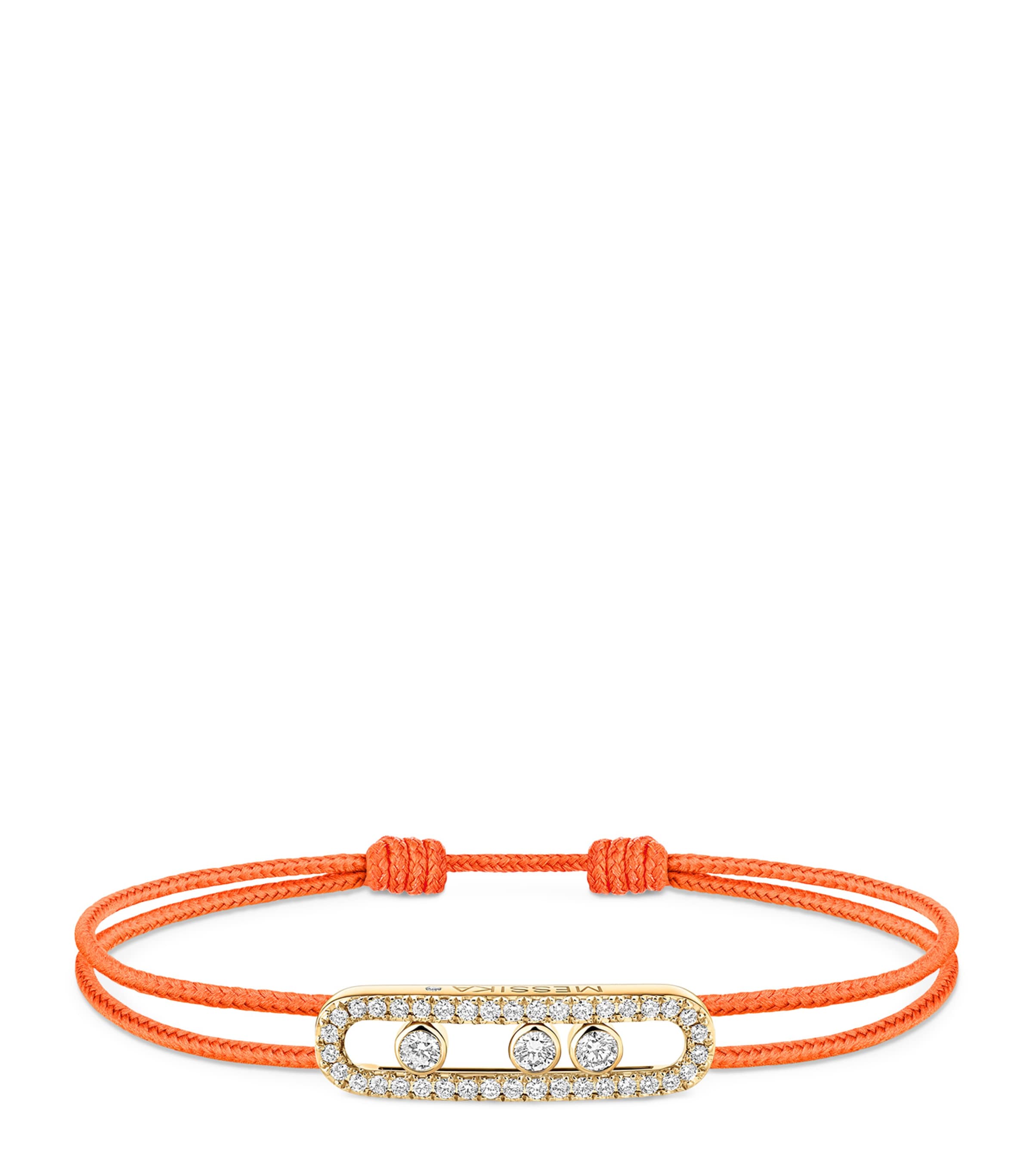 Messika Messika Care(s) Yellow Gold and Diamond Pavé Bracelet (0.26ct) Yellow Gold