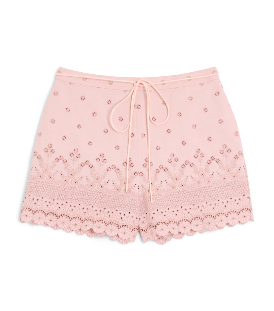 Cotton Lace Shorts