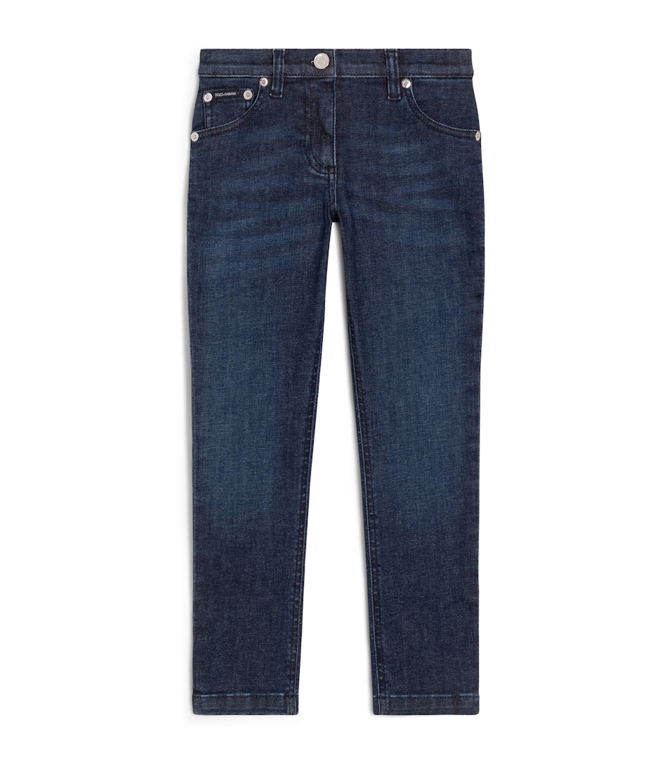 Dolce&Gabbana Kids Slim Jeans (8-12+ Years) Combined Col