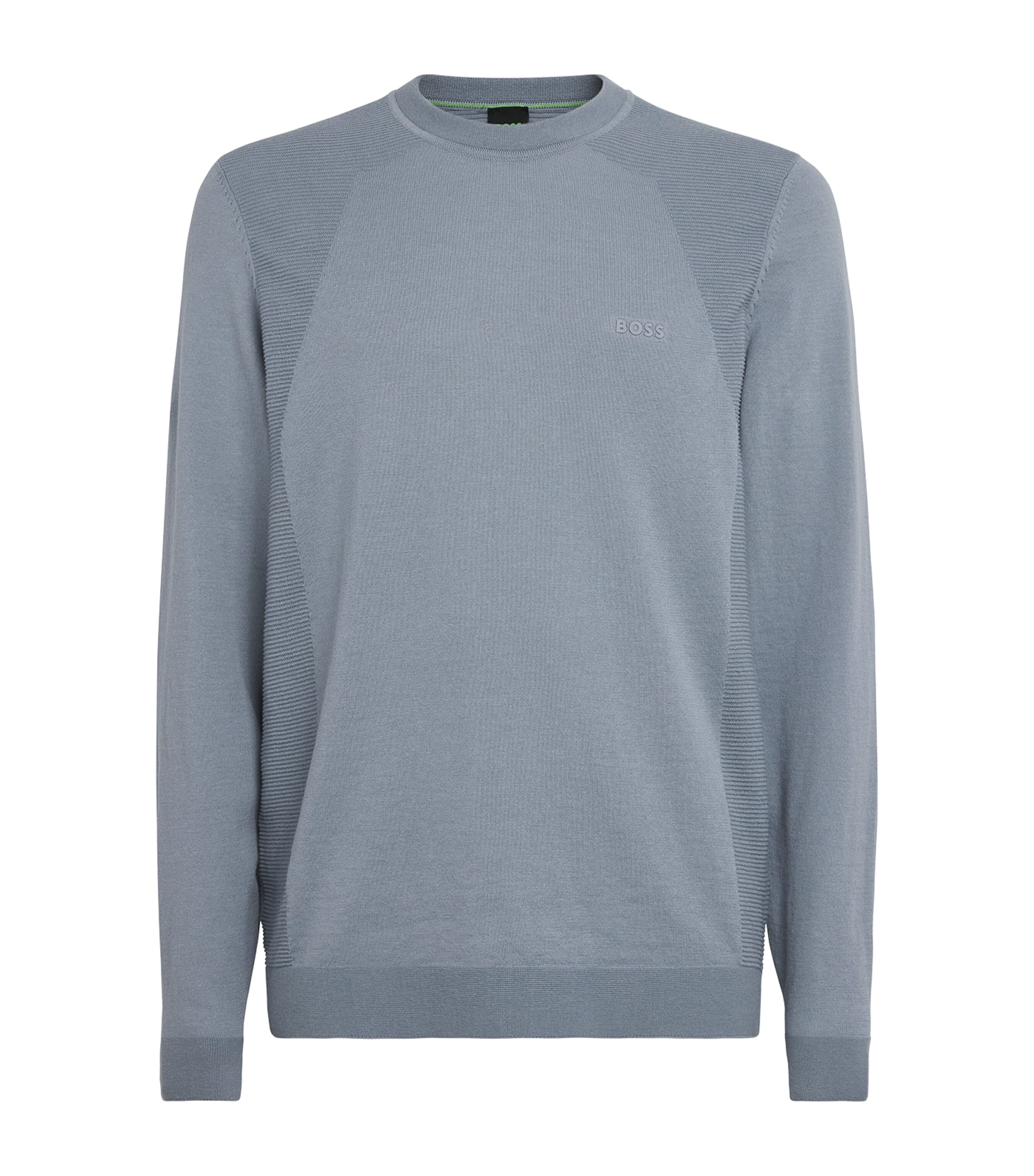 BOSS Mens Momentum Lite Sweatshirt Dark Grey