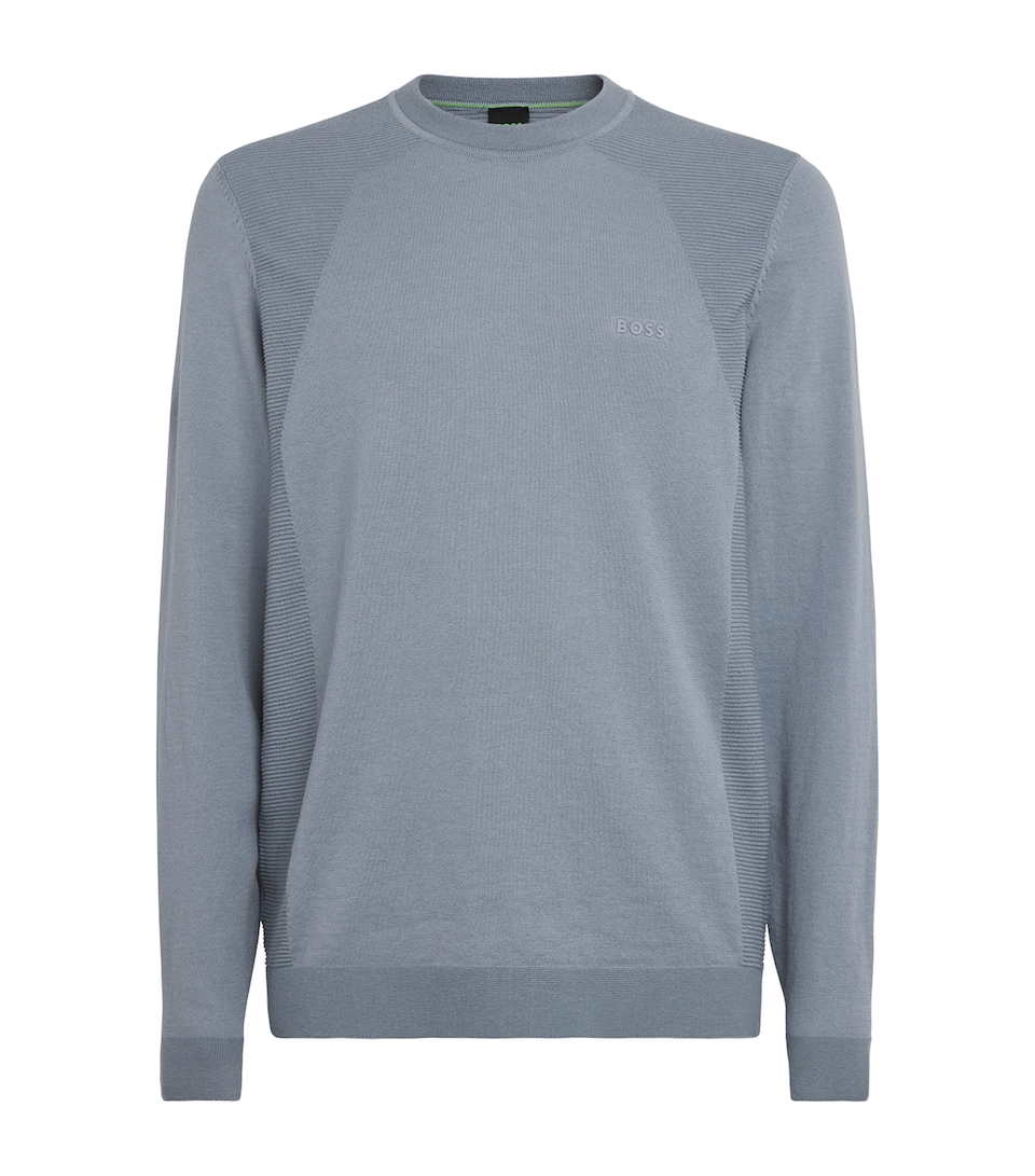 BOSS Mens Momentum Lite Sweatshirt Dark Grey