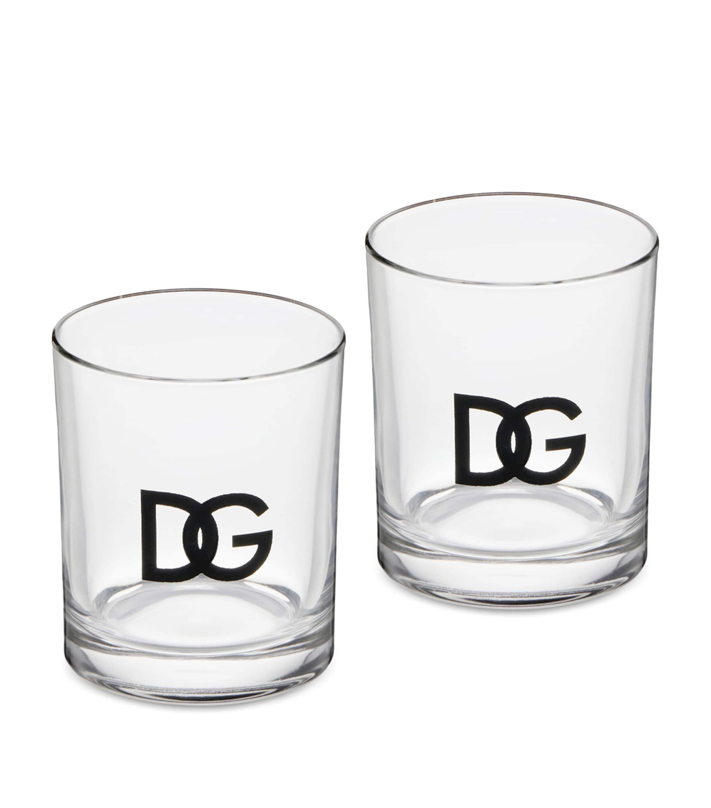 Set of 2 DG Millennials Logo Glasses