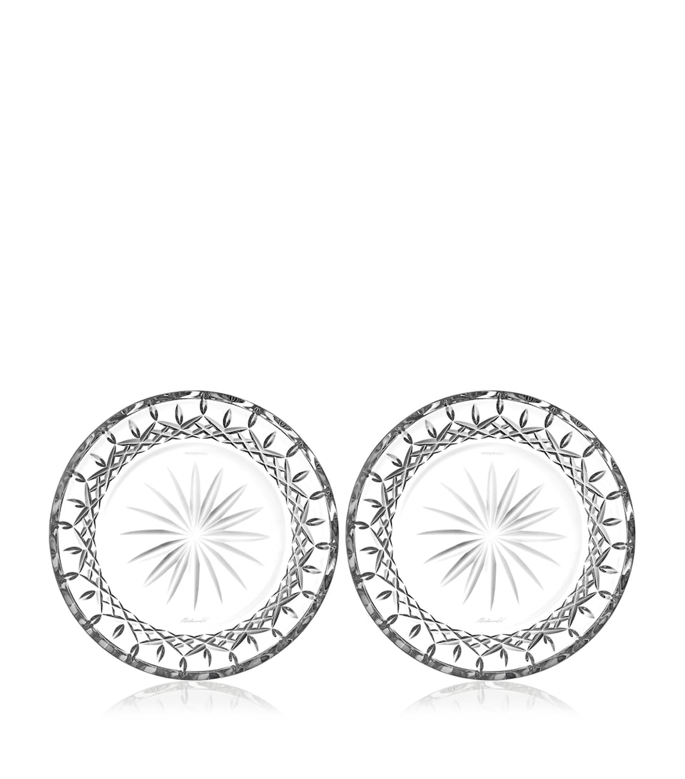 Set of 2 Mastercraft Heritage Lismore Plates