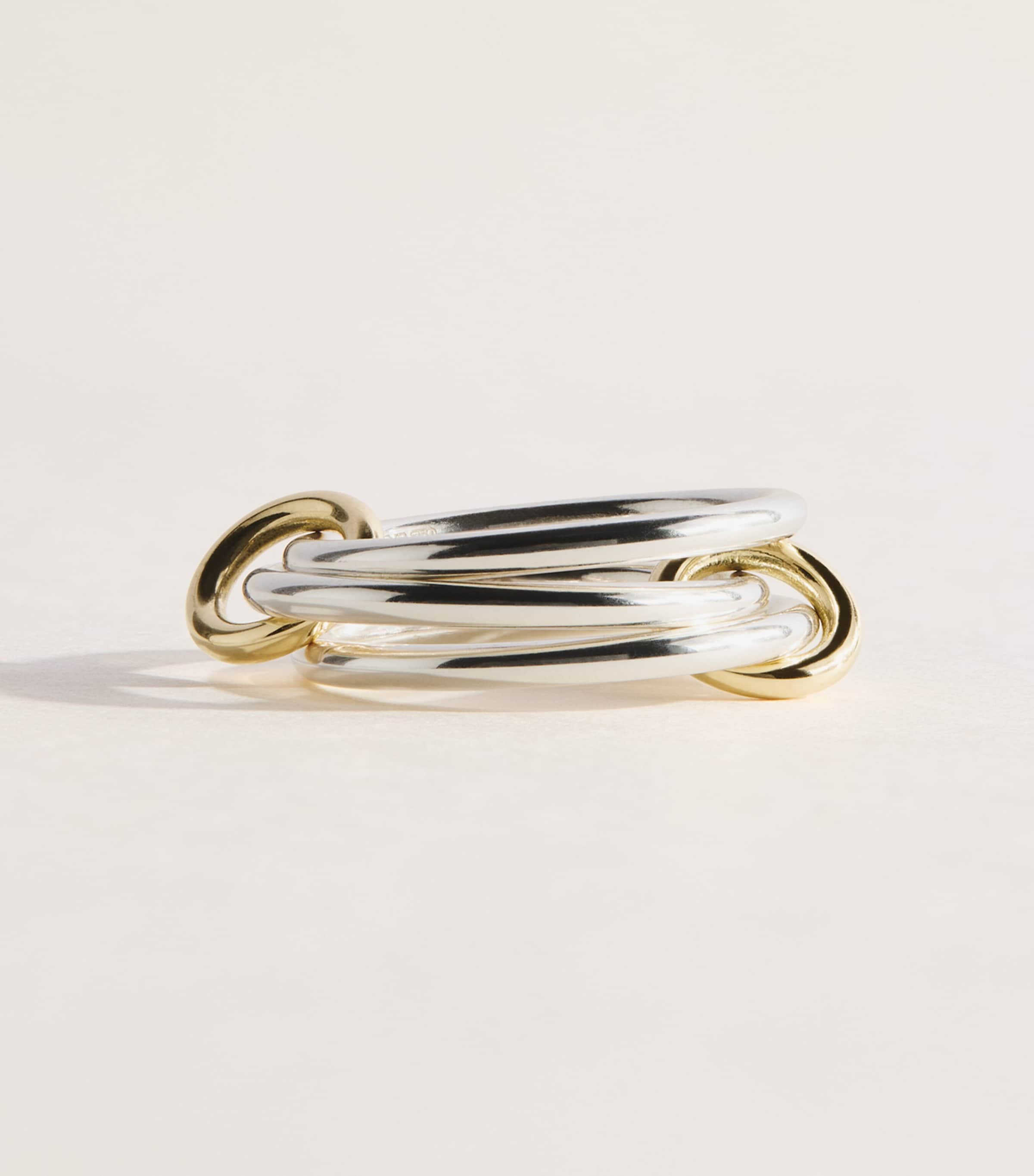 Spinelli Kilcollin Sterling Silver and Yellow Gold Ring Yellow Gold