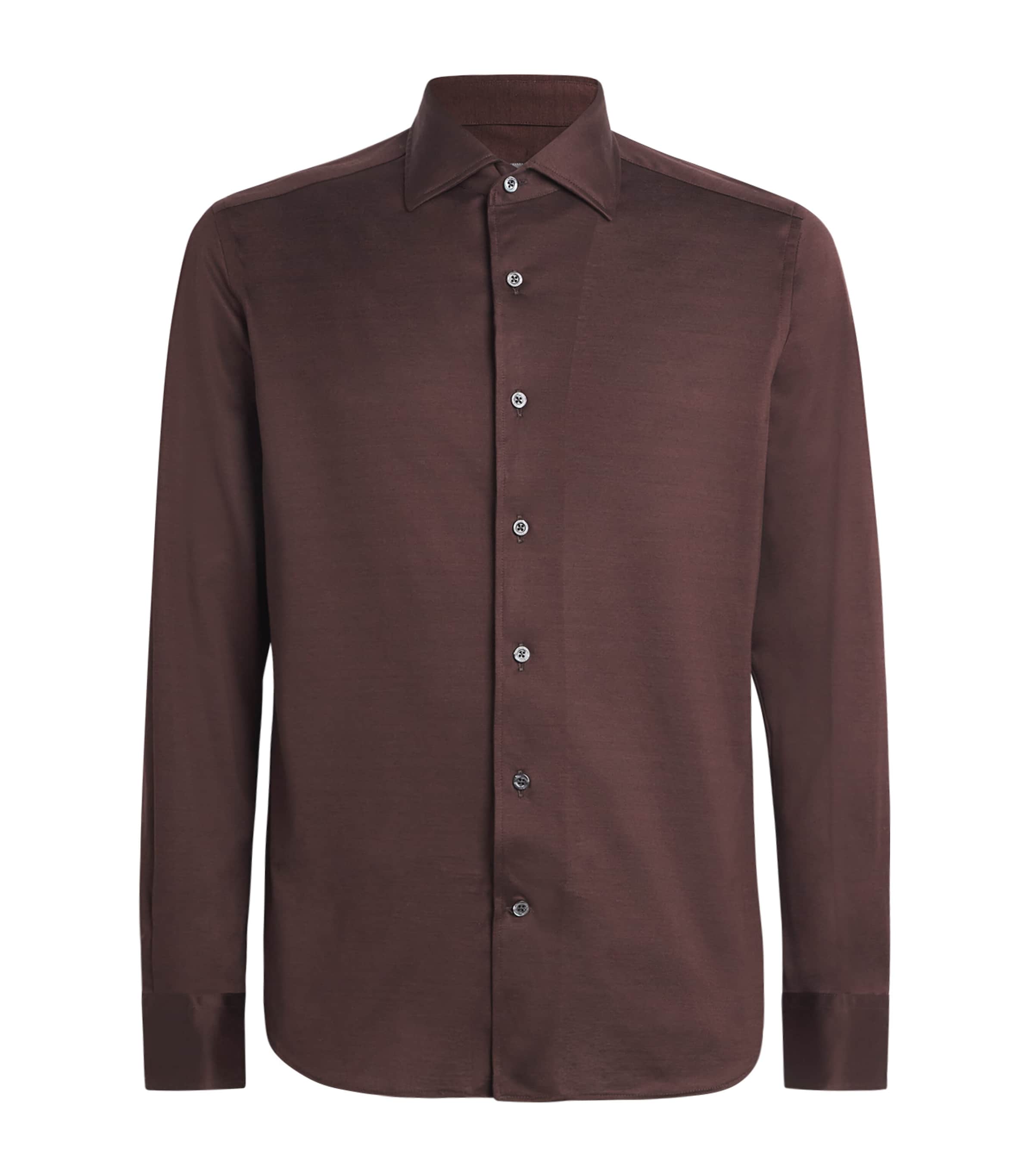 Cotton Long-Sleeve Shirt